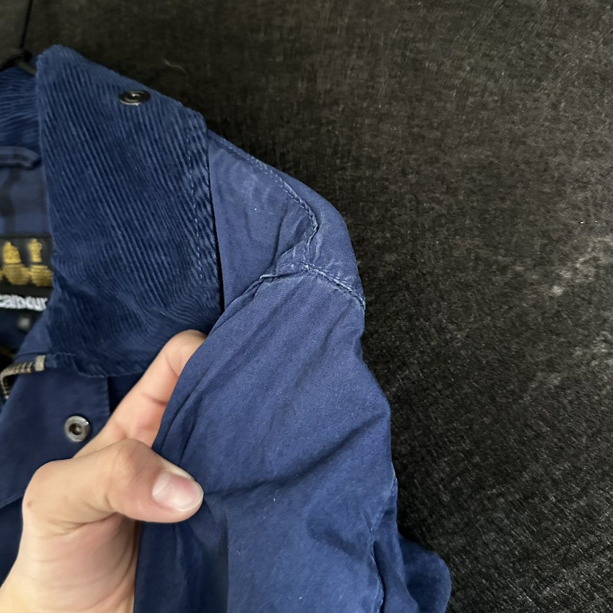 Barbour Barbour 100% Cotton Blue Jacket Size XS / US 0-2 / IT 36-38 - 9 Thumbnail