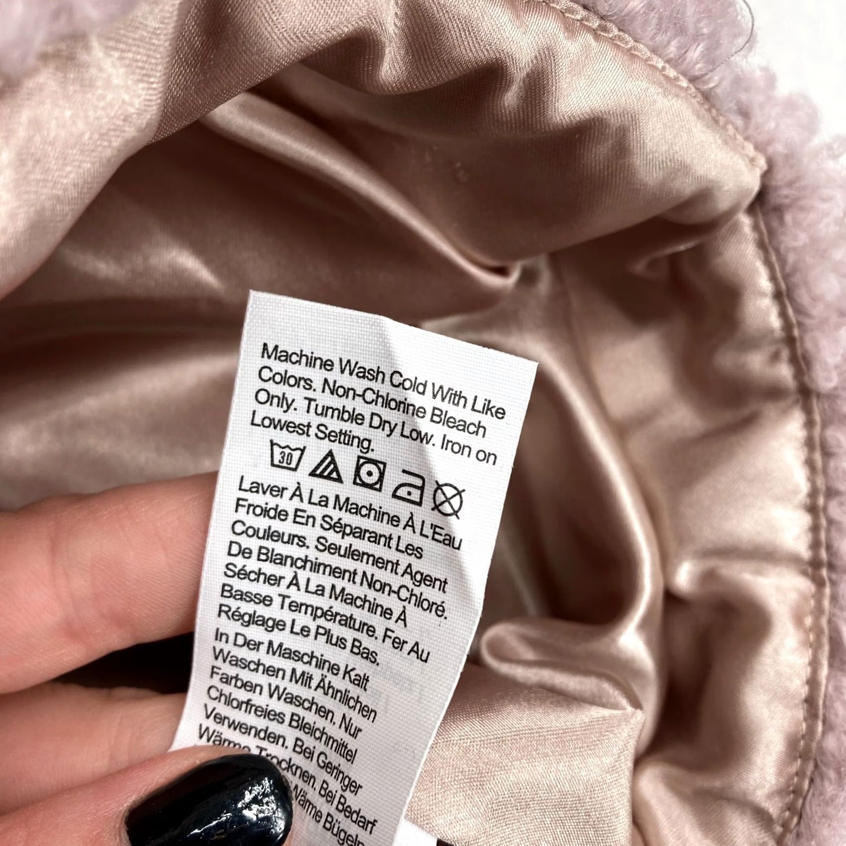 J.Crew J.Crew Teddy Sherpa Vest Women's 2XL Pink Full Zip Mock Neck Preppy Shirt Vest to Sherpa Vest Faux Fur | Pink | J.CREW Size XXL / US 16-18 / IT 52-54 - 7 Thumbnail