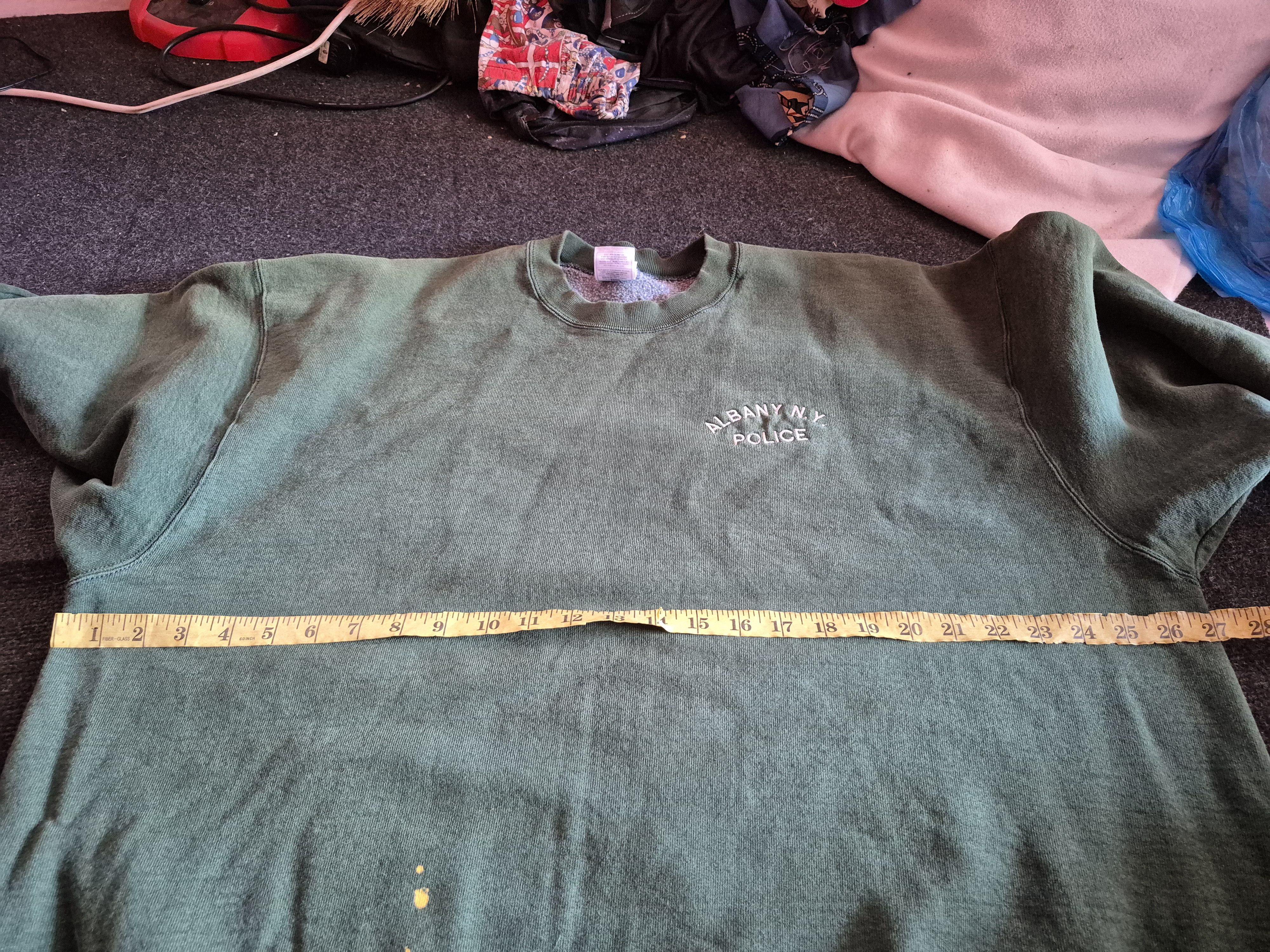 Vintage 🔥 Vintage Albany New York Police Sweatshirt Size US XXL / EU 58 / 5 - 7 Thumbnail