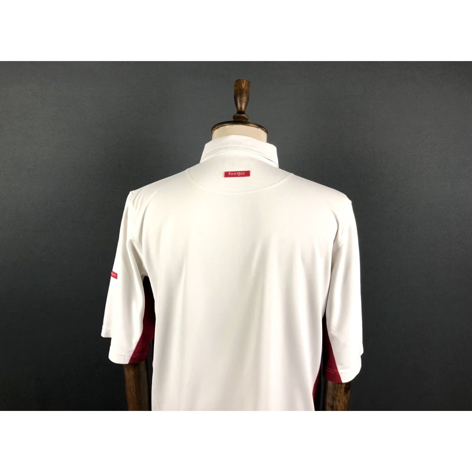 Footjoy FootJoy Polo Shirt 1/4 Zip Polyester XL Men's White Sports Size US XL / EU 56 / 4 - 5 Thumbnail