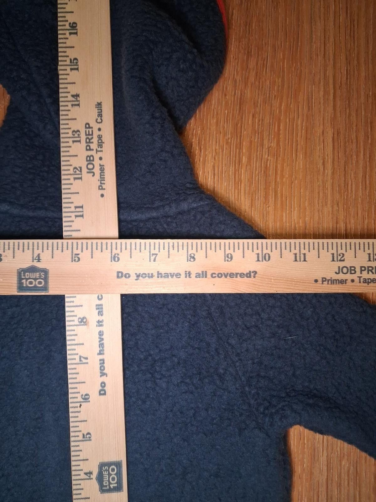 Patagonia Patagonia Deep Pile Fleece Jacket 3-6M Blue Hood Buttons Size ONE SIZE - 10 Thumbnail