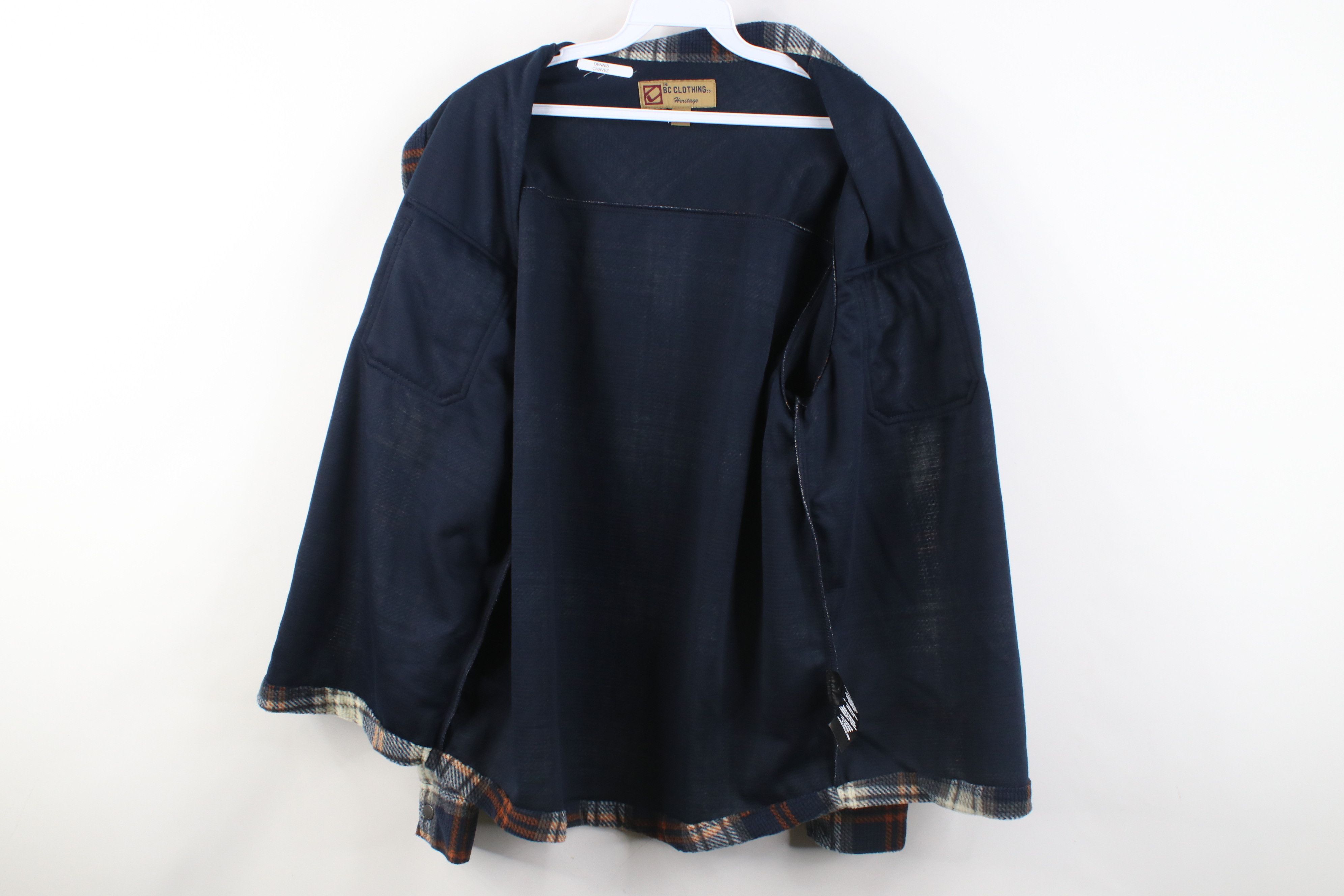 Vintage Vintage Y2K Streetwear Rockabilly Fleece Button Shirt Jacket Size US S / EU 44-46 / 1 - 9 Thumbnail