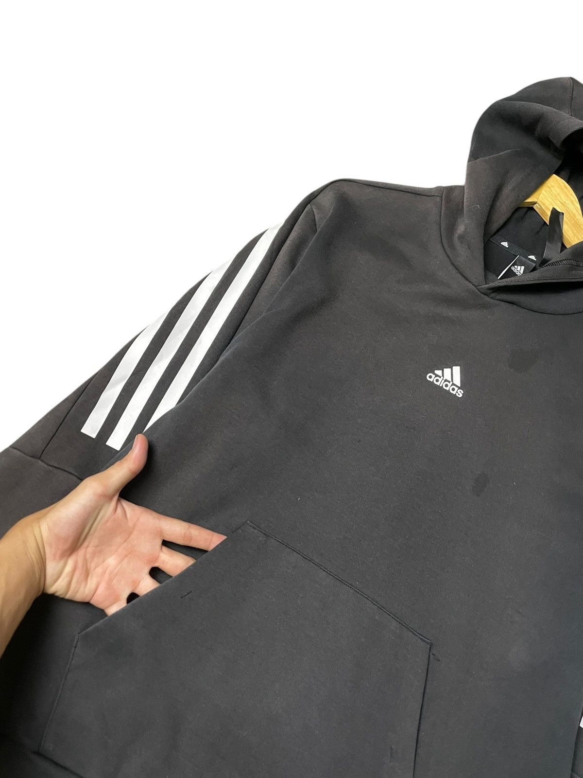 Adidas × Japanese Brand × Vintage ADIDAS Future Icon 3 Stripes Hoodies (82) Size US L / EU 52-54 / 3 - 7 Thumbnail