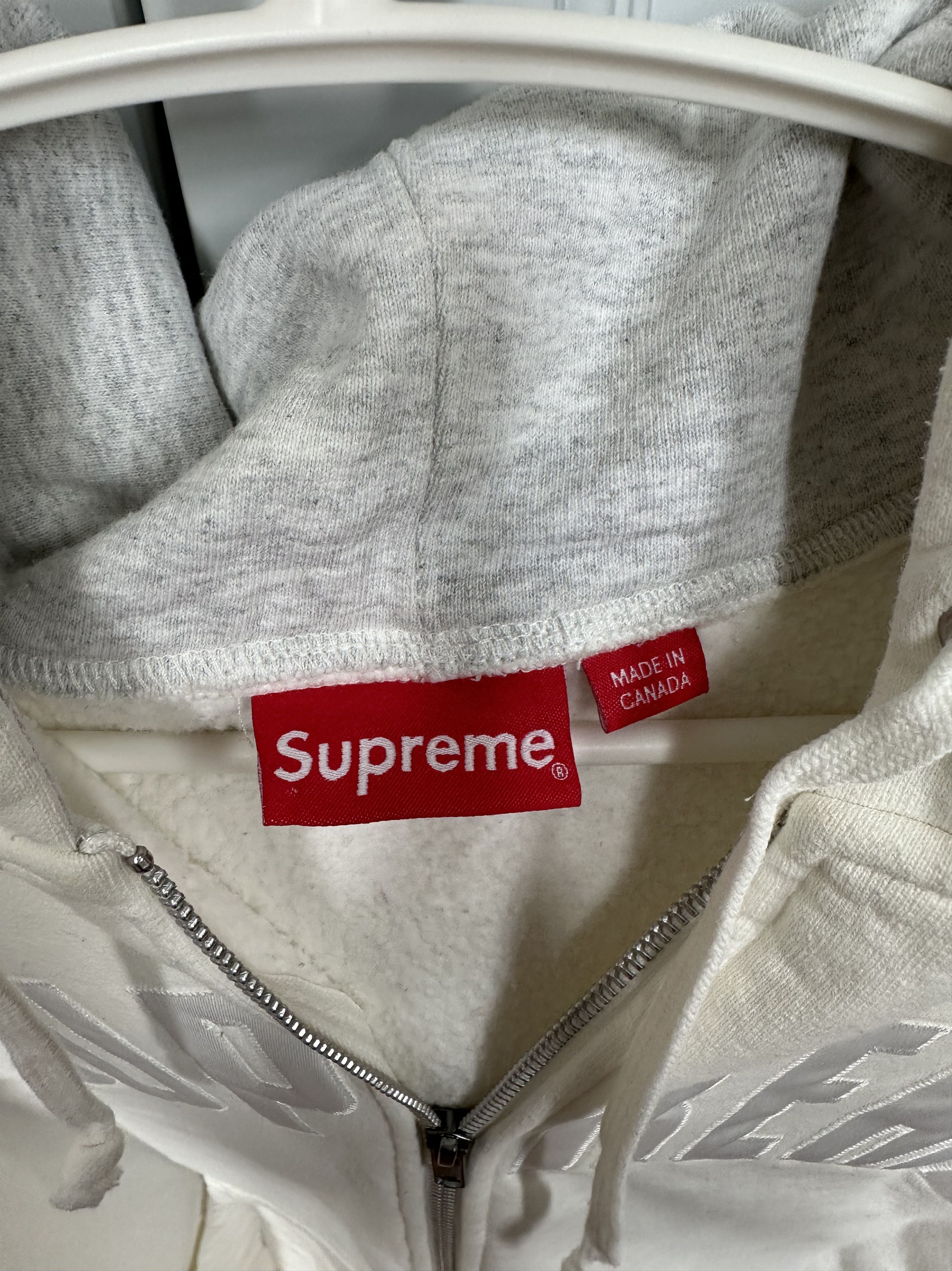 Supreme Supreme ss18 Jet Sleeve Zip Up Hooded Sweatshirt Size US M / EU 48-50 / 2 - 4 Thumbnail