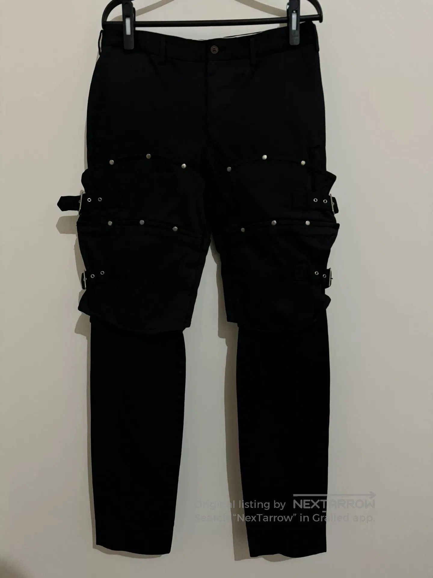 Comme des Garcons Homme Plus comme des garcons homme plus black cargo pants. Size US 32 / EU 48 - 1 Thumbnail
