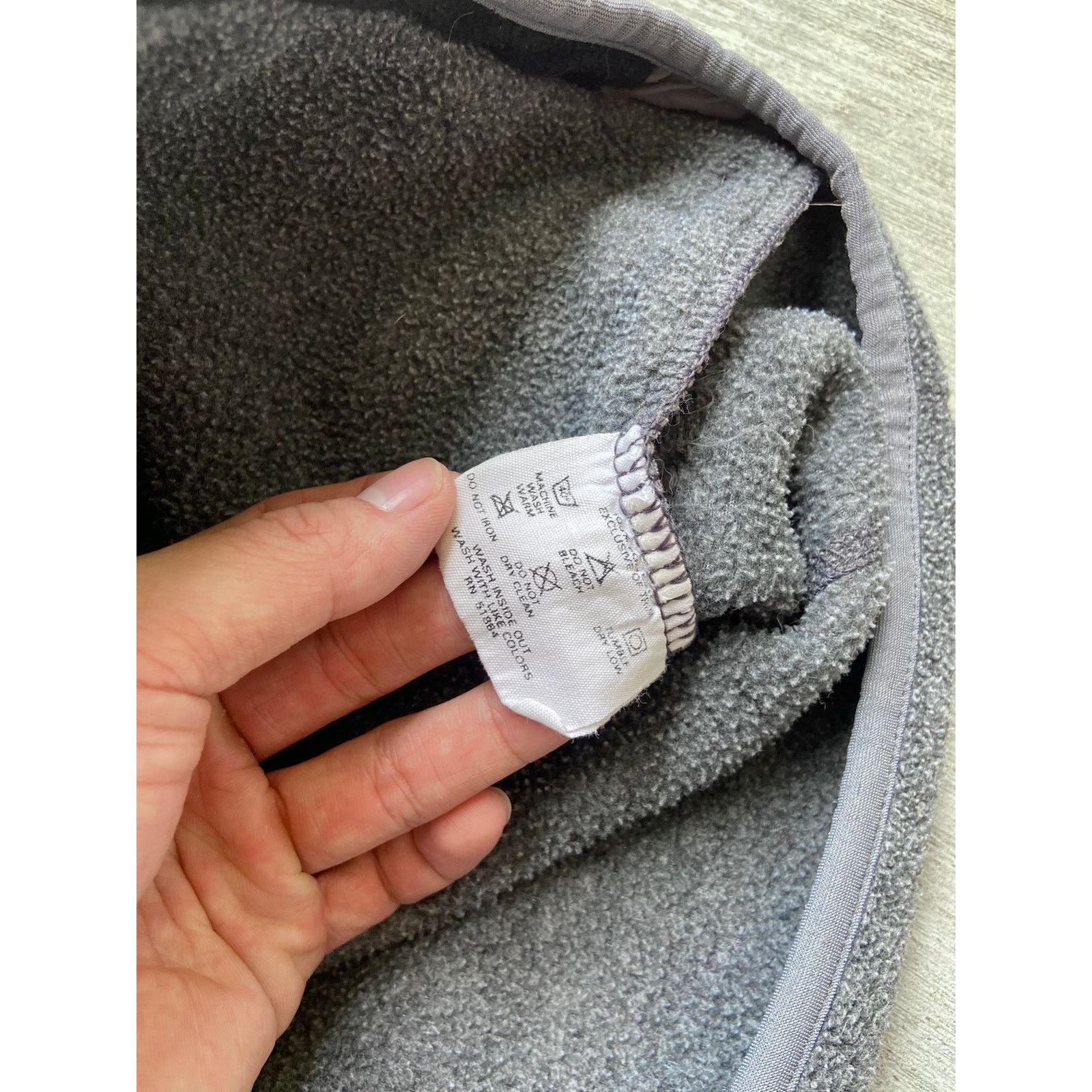 Patagonia × Vintage Vintage Patagonia Grey Fleece Zip Up Jacket Made in USA XL Size US XL / EU 56 / 4 - 6 Thumbnail