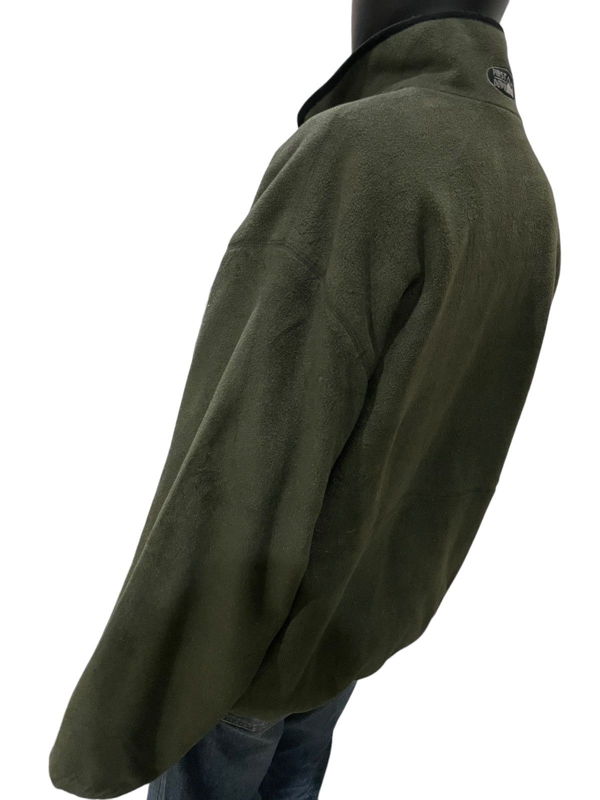 Other Y2K FIRST DOWN USA Fleece Sherpa Faux Zipped Jacket Size US XXL / EU 58 / 5 - 17 Thumbnail