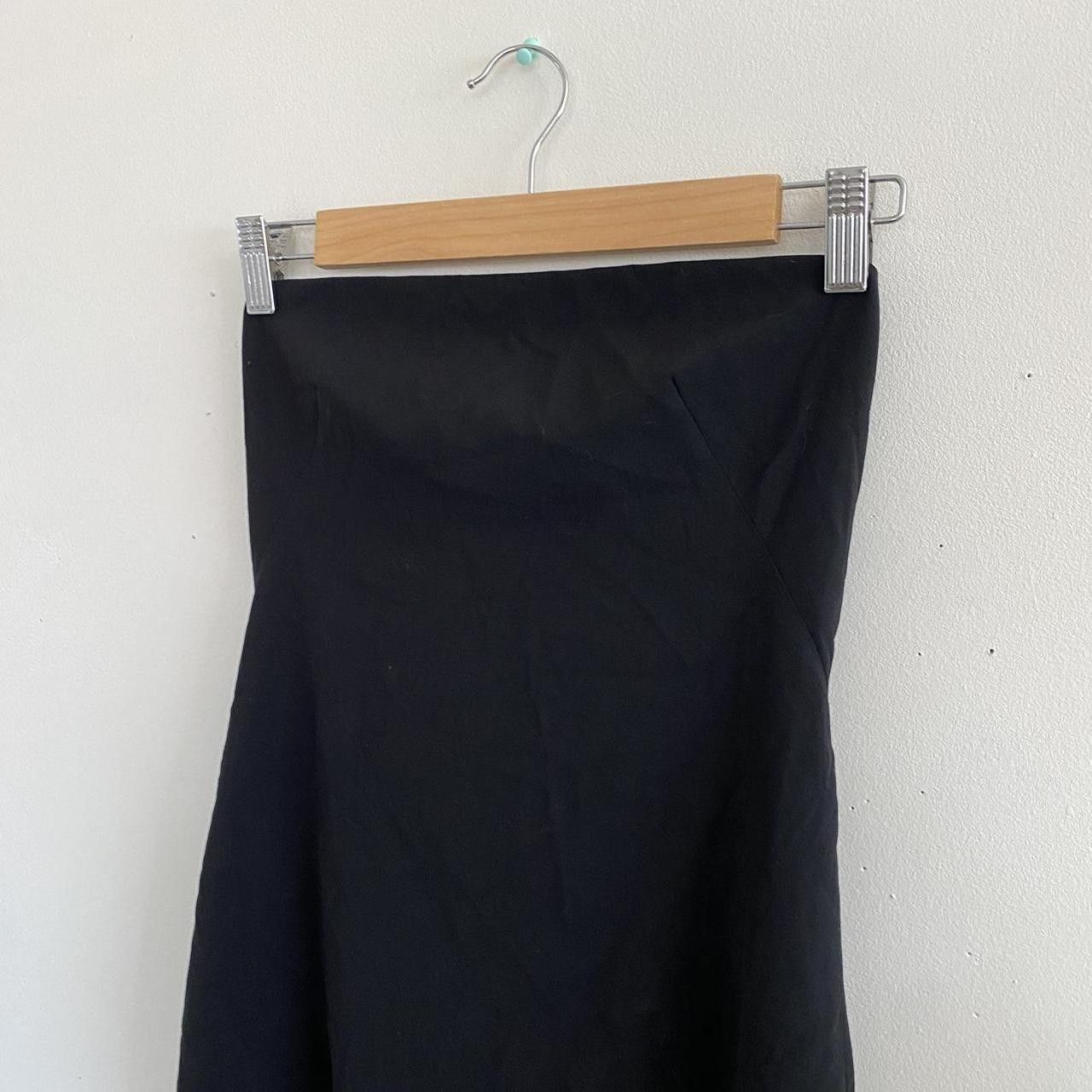 Theory THEORY BLACK STRAPLESS BODY-CON PENCIL DRESS MIDI WOMENS 2 Size XS / US 0-2 / IT 36-38 - 4 Thumbnail