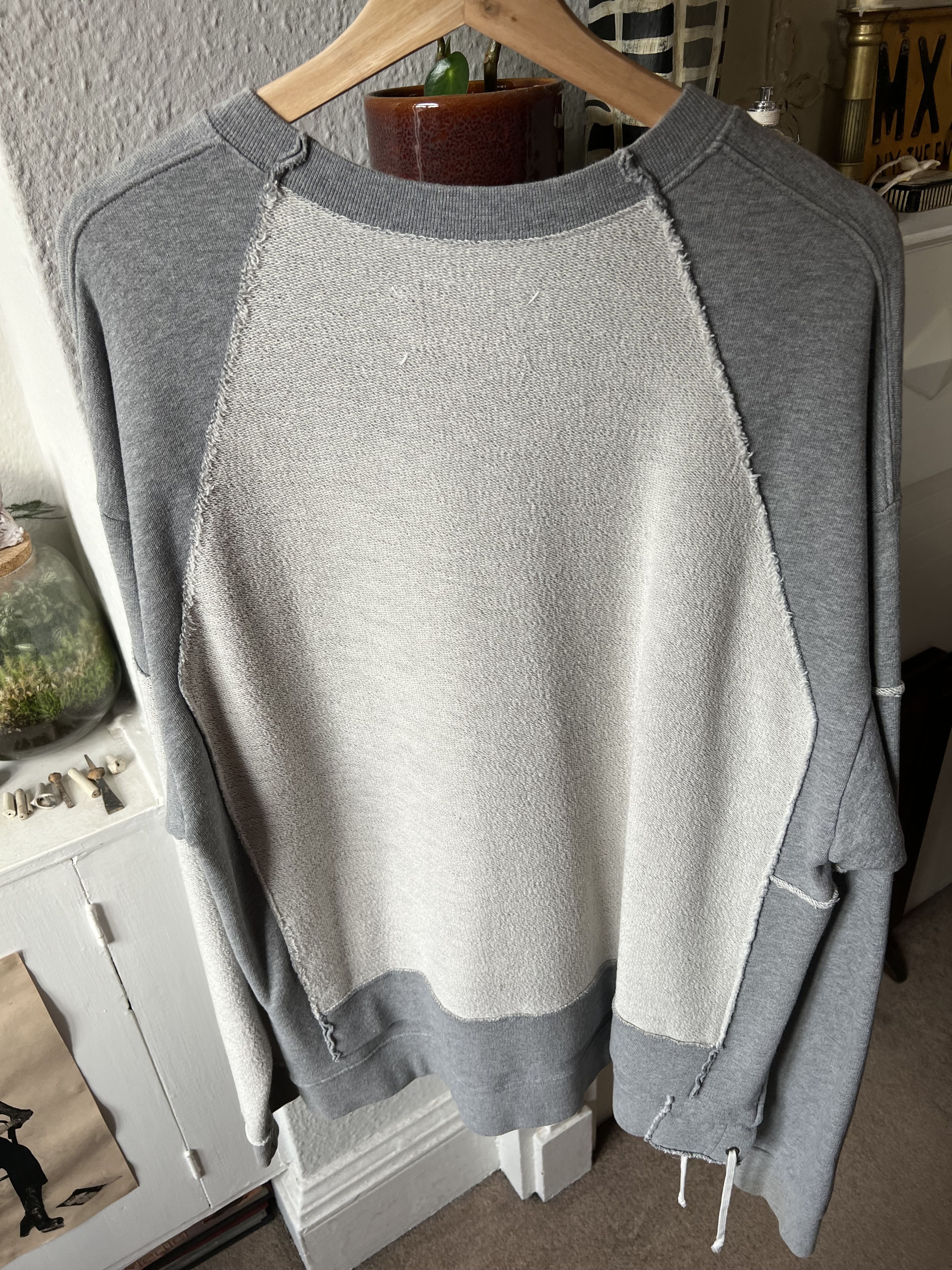 Maison Margiela Maison Martin Margiela Patchwork Inside Out Sweatshirt Size US M / EU 48-50 / 2 - 2 Thumbnail