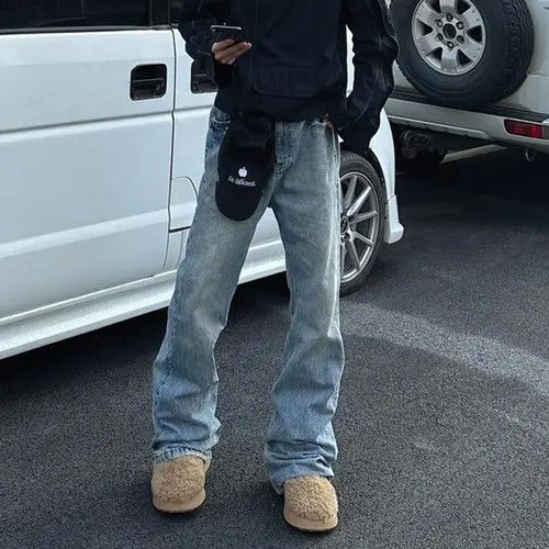 Other Stacked Flare Bootcut Denim Jeans Size US 32 / EU 48 - 1 Thumbnail