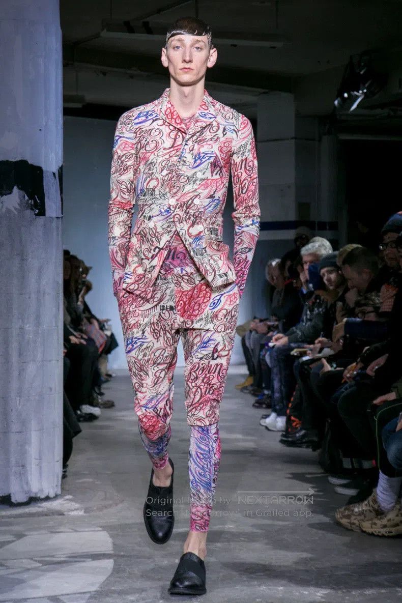 Comme des Garcons Comme Des Garcons size L Psychedelic graffiti style suit p Size US 26 / EU 42 - 2 Thumbnail