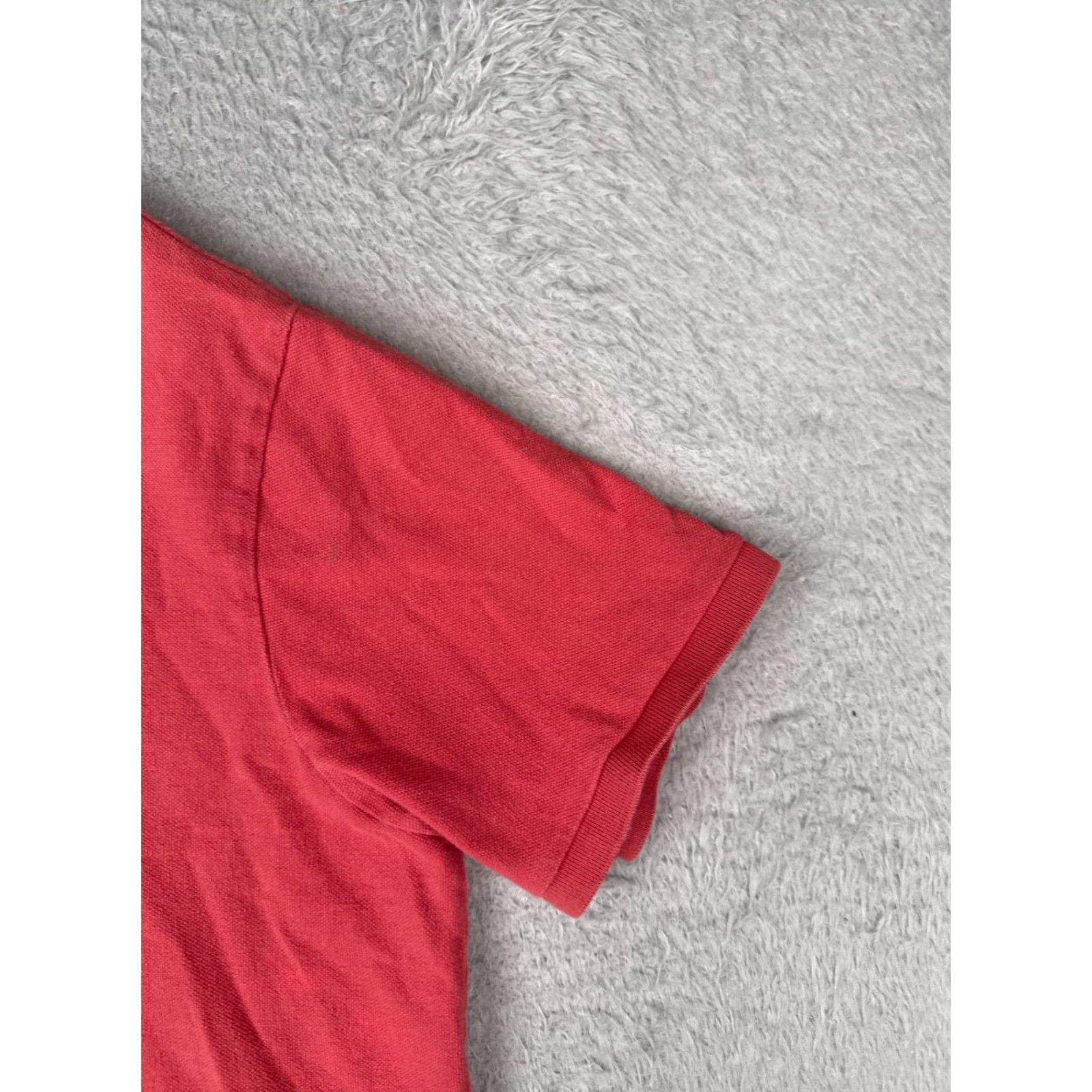 Ralph Lauren VINTAGE Ralph Lauren Polo Shirt Men XL Pink Slim Fit Polo Shirt Size US XL / EU 56 / 4 - 2 Thumbnail