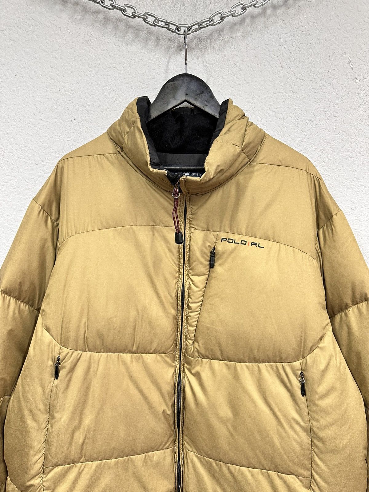 Polo Ralph Lauren Vintage Puffer Down Jacket Ralph Lauren Y2K Brown Arcteryx Size US XL / EU 56 / 4 - 2 Thumbnail