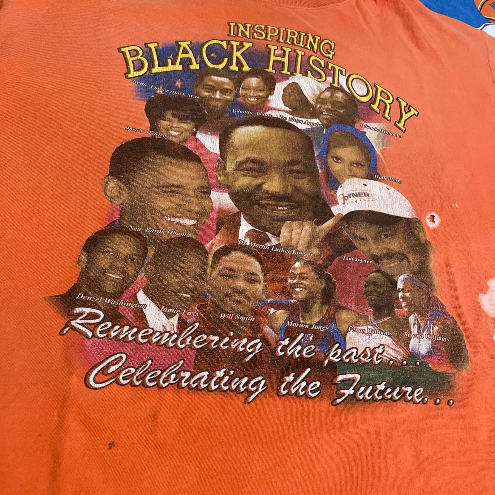 Vintage Vintage Inspiring Black History Memorial Culture Tee Size US XL / EU 56 / 4 - 3 Thumbnail