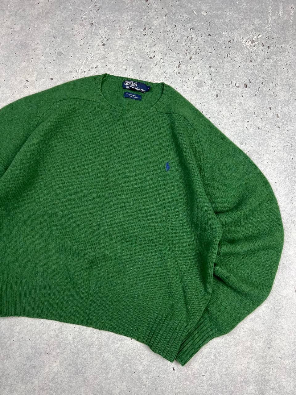 Polo Ralph Lauren × Vintage Vintage Ralph Lauren Knitted Wool Sweater Y2K USA Size US M / EU 48-50 / 2 - 2 Thumbnail