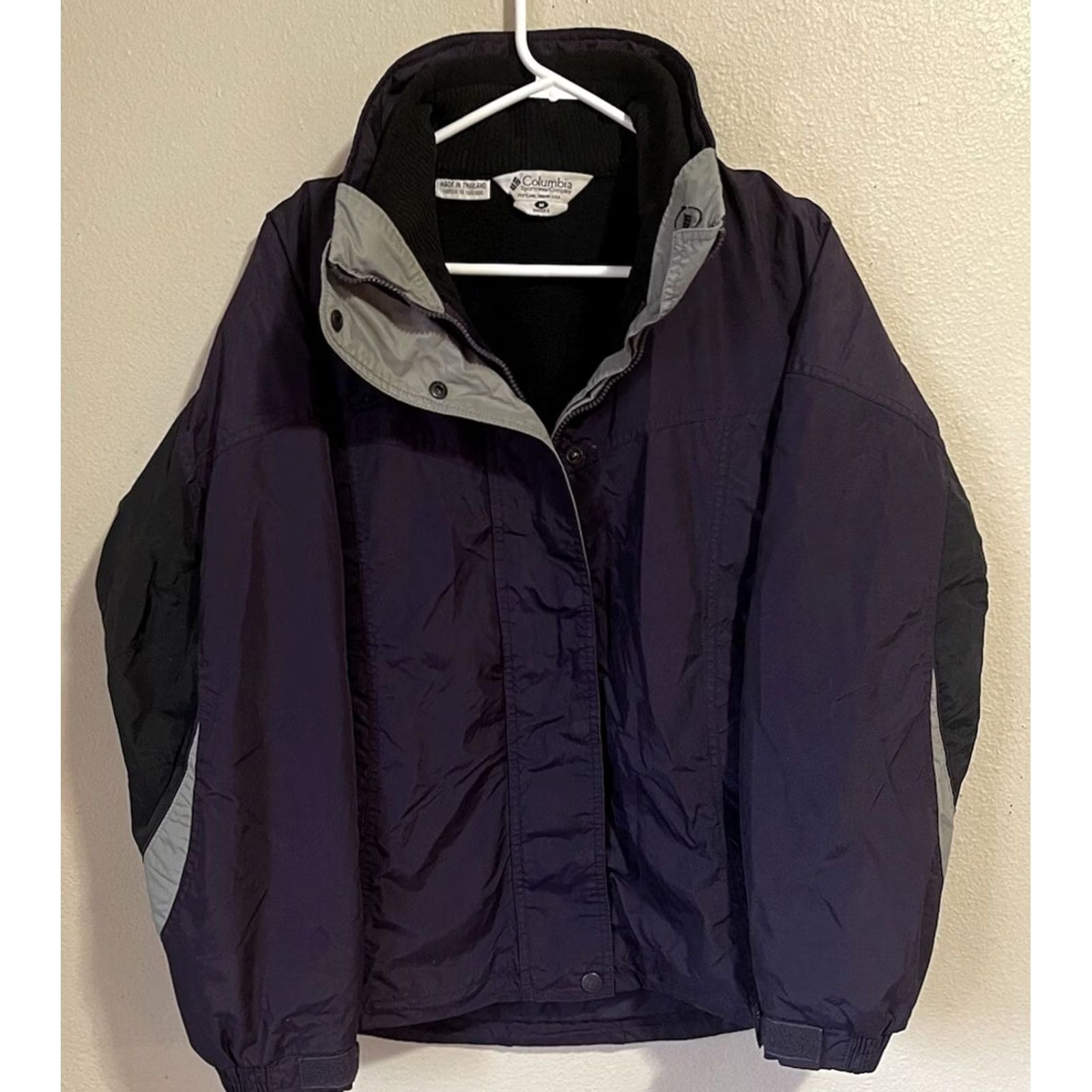 Vintage Vintage Womens Bugaboo 3 In 1 Parka Columbia Size Medium Jacket - Nylon Shell Fleece Size M / US 6-8 / IT 42-44 - 2 Thumbnail