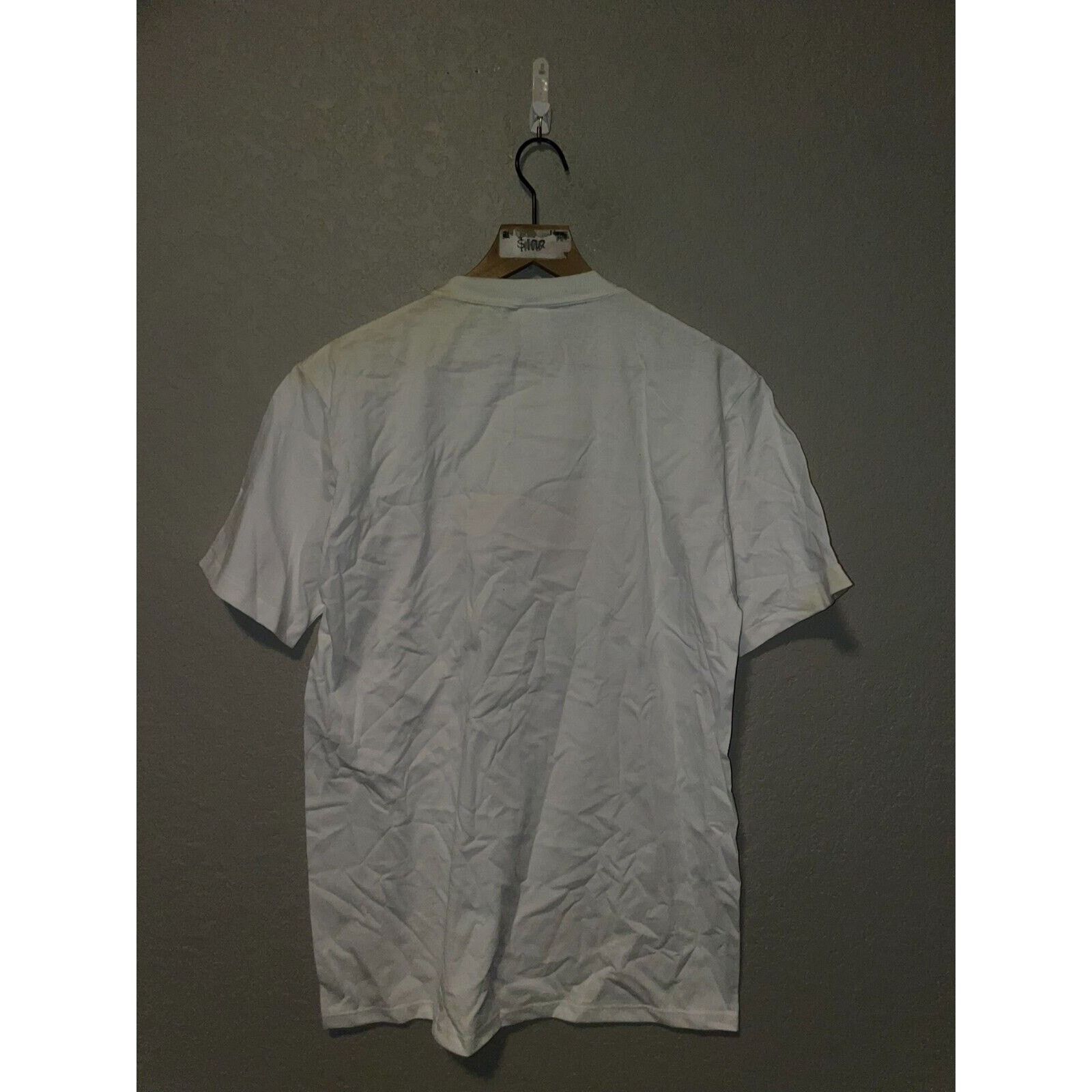 Jerzees Vintage Beauty College Shirt Zenji's Zenji Inc White Tee 90s Size US L / EU 52-54 / 3 - 9 Thumbnail