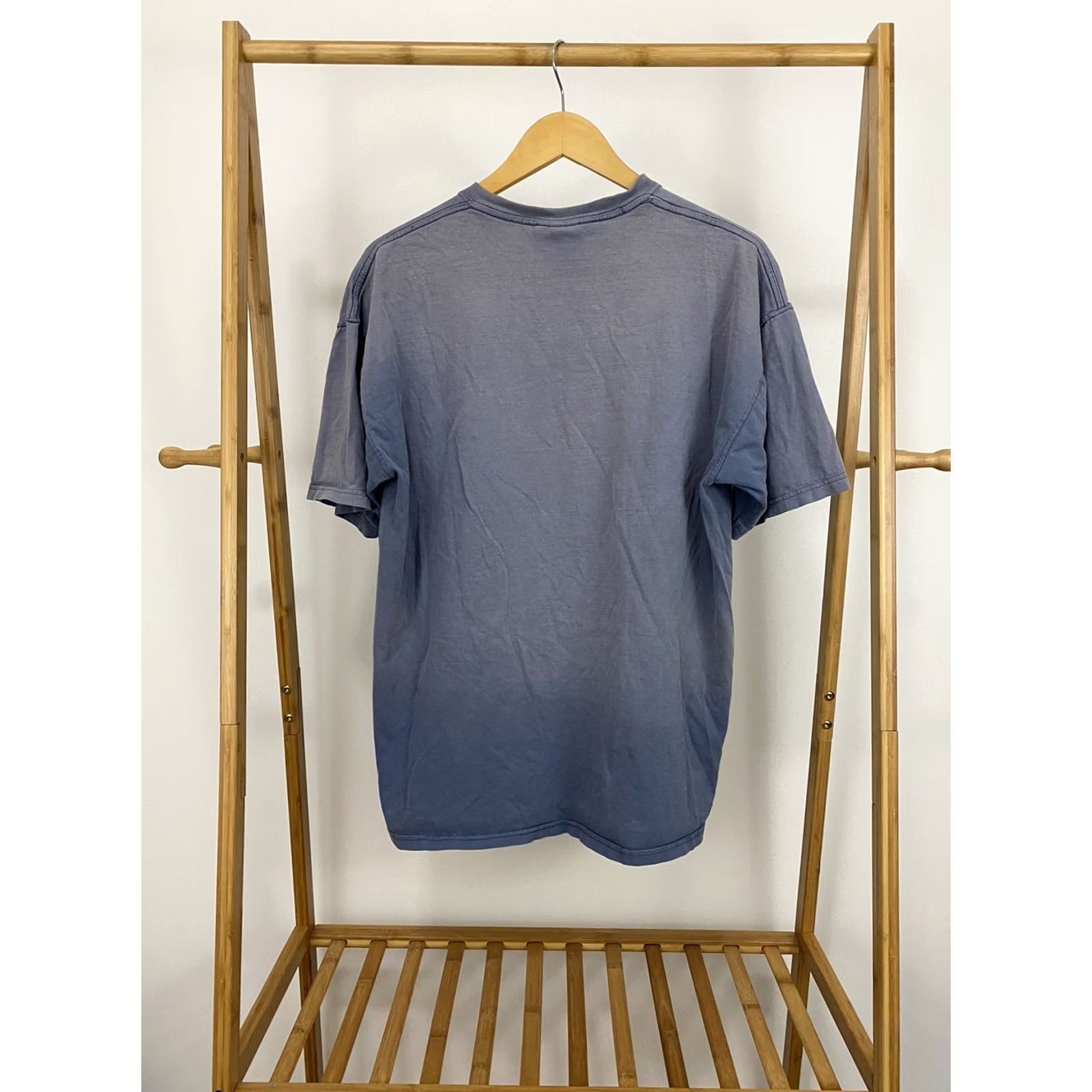 Russell Athletic VINTAGE Russell Athletic T-Shirt Adult L Blue Cotton Pockets Pro Size US L / EU 52-54 / 3 - 2 Thumbnail