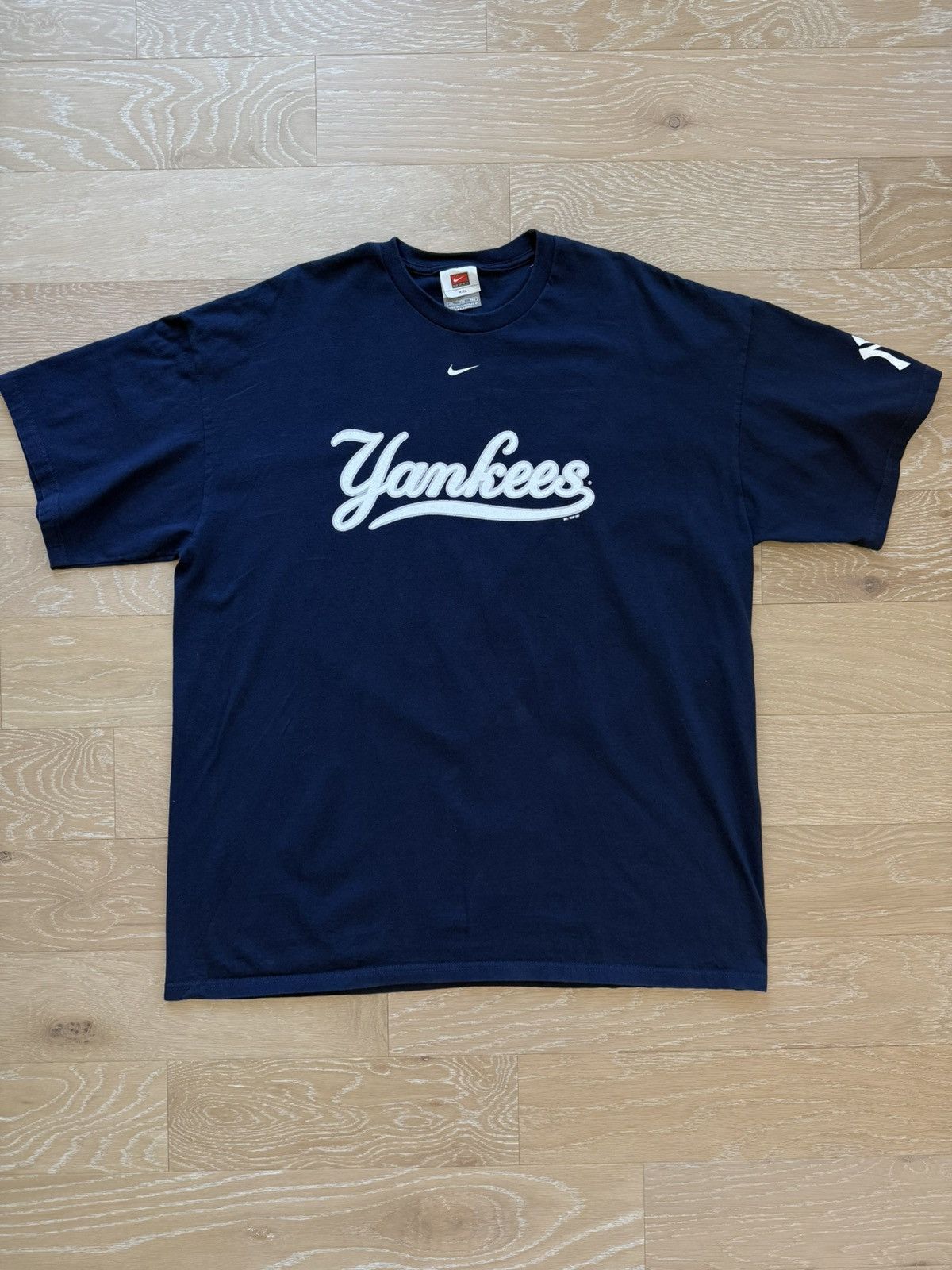 Nike New York Yankees Center Check MLB Shirt Size US XXL / EU 58 / 5 - 4 Thumbnail