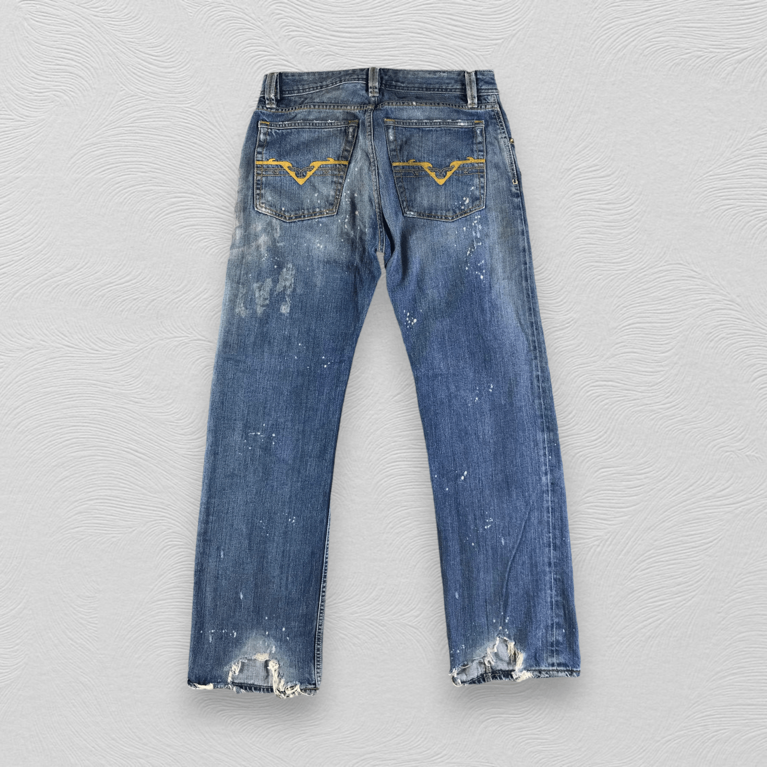 Diesel Diesel Jeans Ripped Denim KJ2412 Size US 30 / EU 46 - 2 Thumbnail