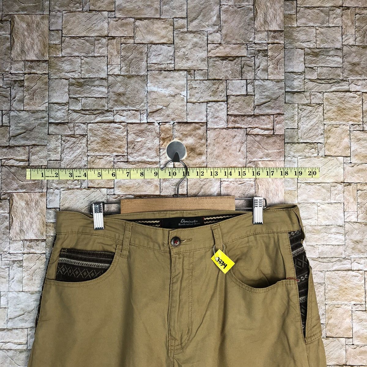 Japanese Brand DL Dominate handcraft Brown Cargo Multipocket Pants #A334 Size US 32 / EU 48 - 4 Thumbnail