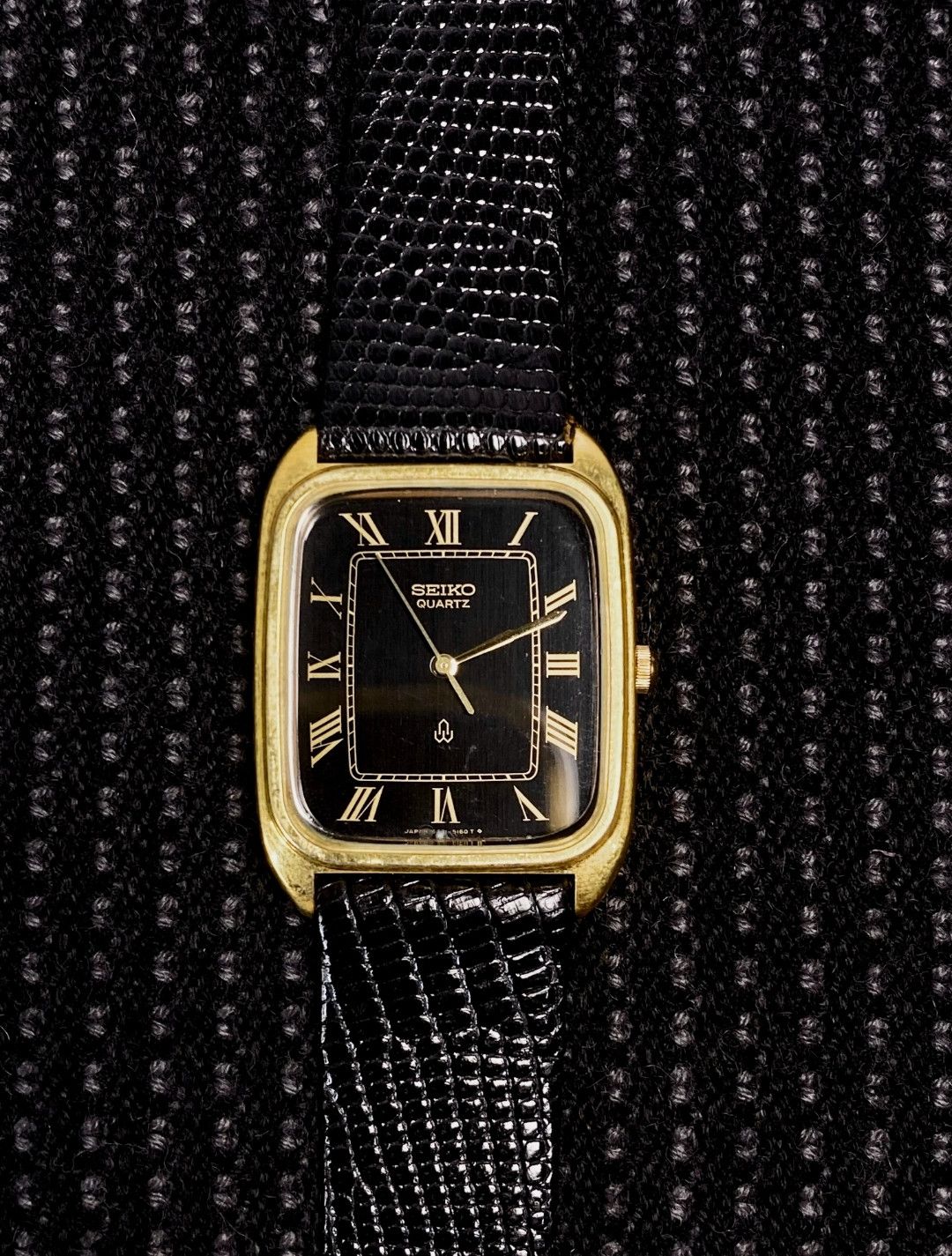 Seiko × Vintage 💥 Vtg 80's Seiko Rectangle Size ONE SIZE - 1 Thumbnail