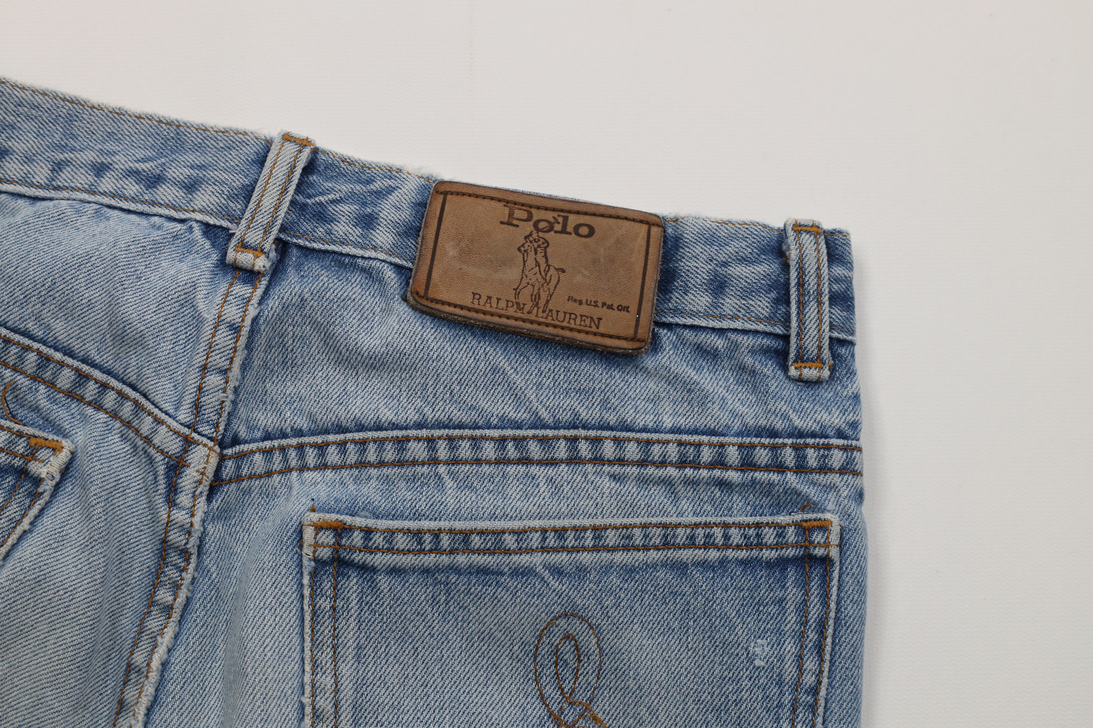 Polo Ralph Lauren Vintage 70s 80s Ralph Lauren Straight Leg Denim Jeans USA Size US 30 / EU 46 - 9 Thumbnail