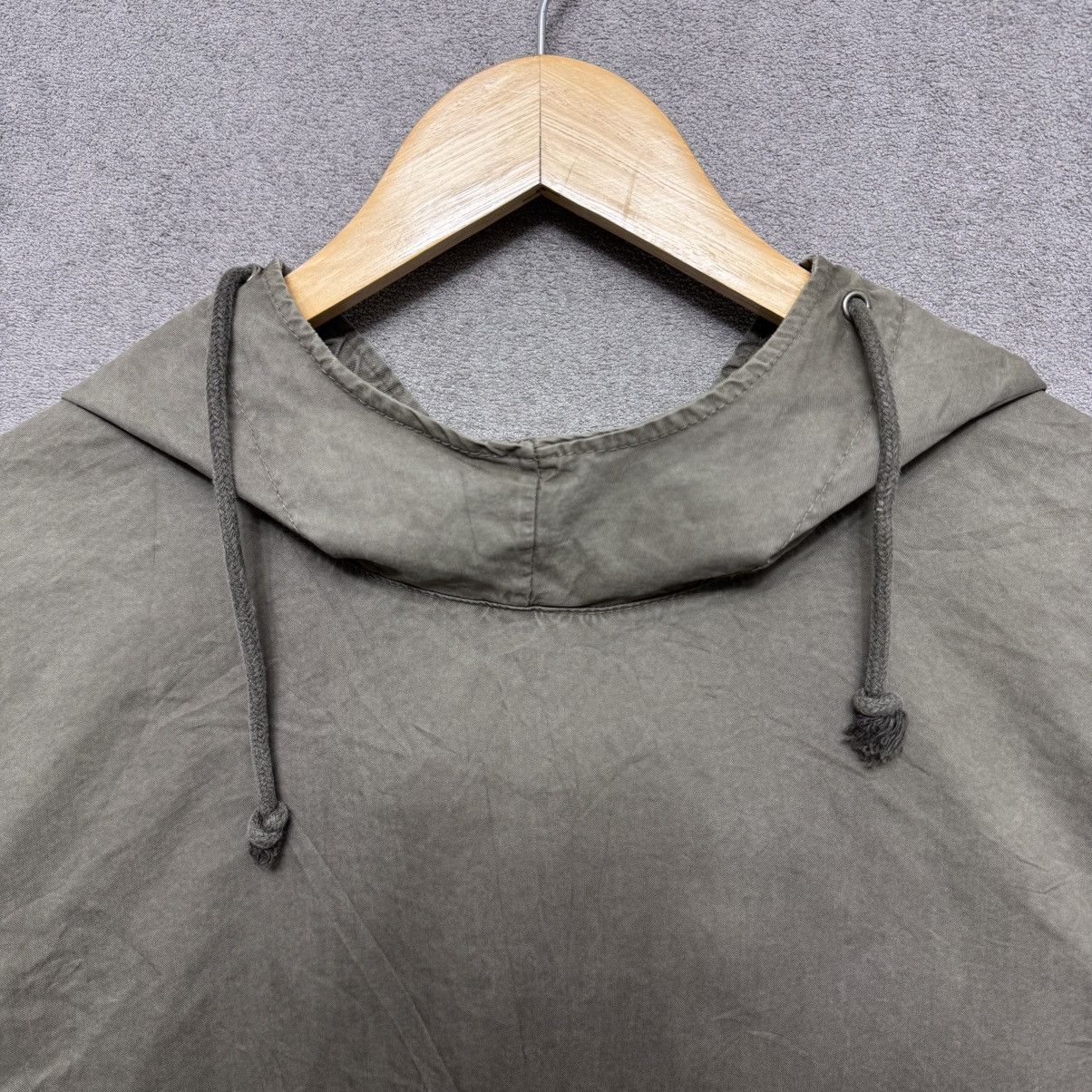Japanese Brand 516 Garment Dyed Smock Military Anorak Jacket Size US M / EU 48-50 / 2 - 6 Thumbnail