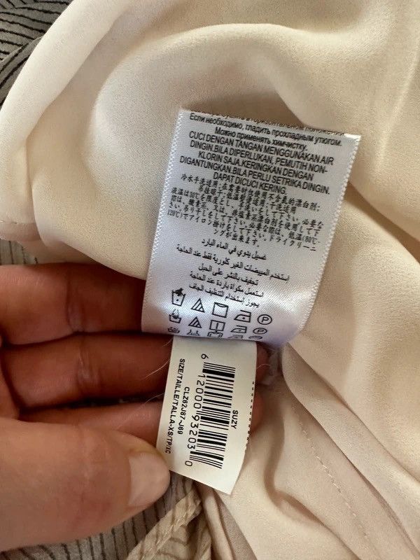 Bcbgmaxazria Silk dress bcbgmaxazria beuge caftan Size ONE SIZE - 2 Thumbnail