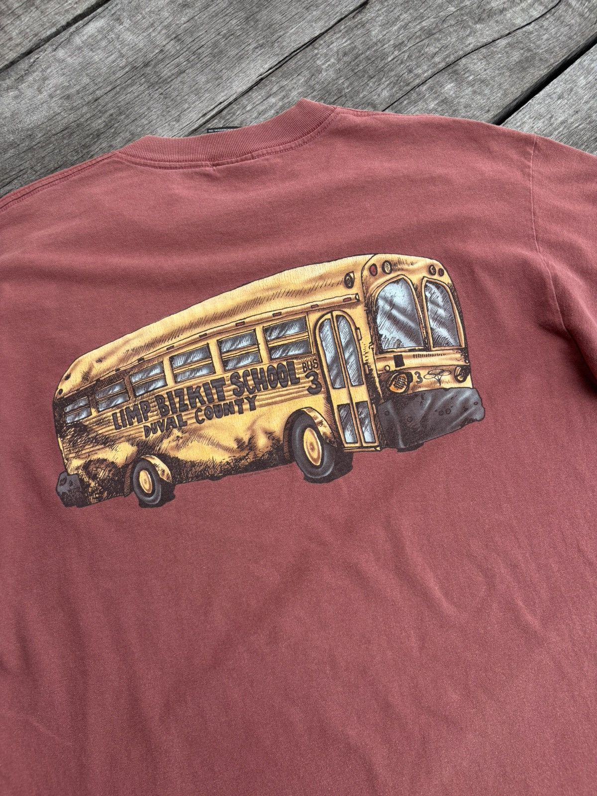 Other Vintage Limp Bizkit School Bus #3 Duval County 1998 Size US XL / EU 56 / 4 - 5 Thumbnail