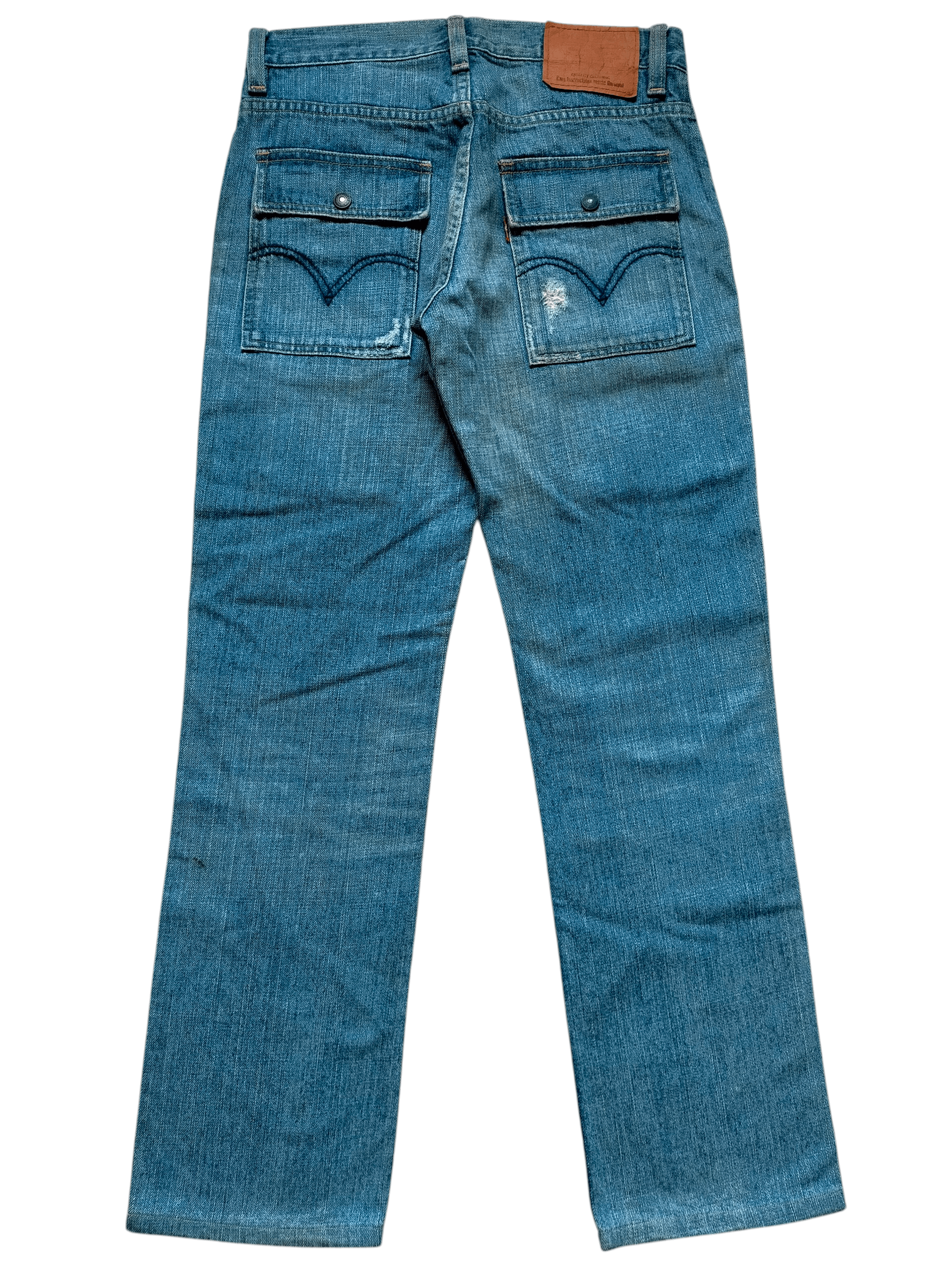 Levi's Vintage 90s Levis Bush Pants Japan Jeans Size US 30 / EU 46 - 2 Thumbnail