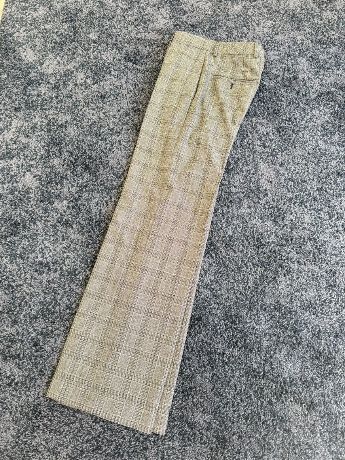 Celine × Hedi Slimane FW23 Prince Of Wales Straight Pants sz46/48/50/52/54 Size 50S - 6 Thumbnail