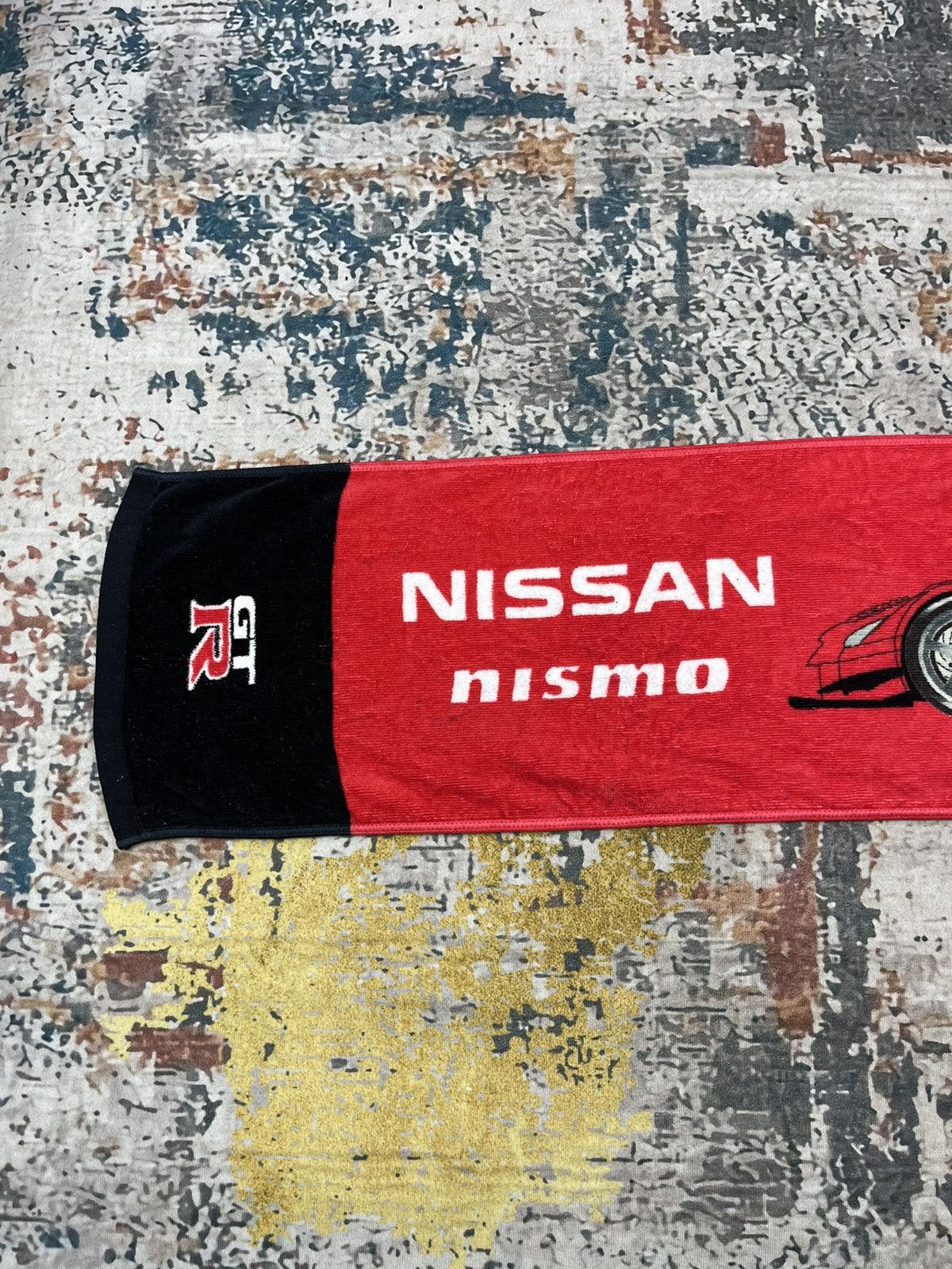 NASCAR Super GT-R 2008 Nissan Nismo Muffler Towel Size ONE SIZE - 3 Thumbnail