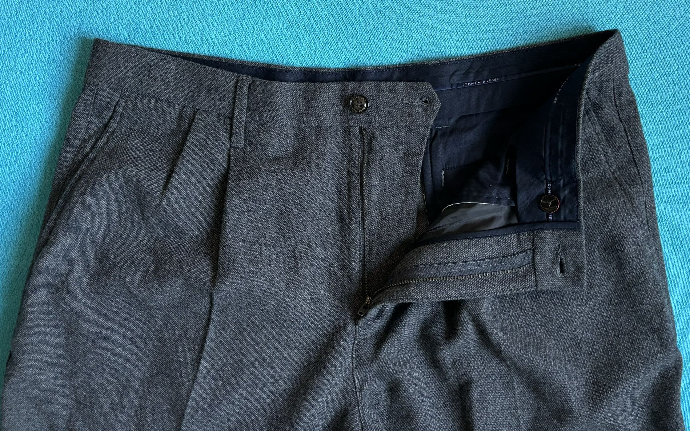 Tommy Hilfiger Tommy Hilfiger Formal Trousers size. 36-34 Size 36R - 11 Thumbnail