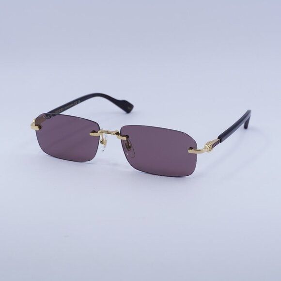 Gucci 🕶️ New Gucci GG1221S 002 Sunglasses - Gold/Havana Frame Size ONE SIZE - 2 Thumbnail