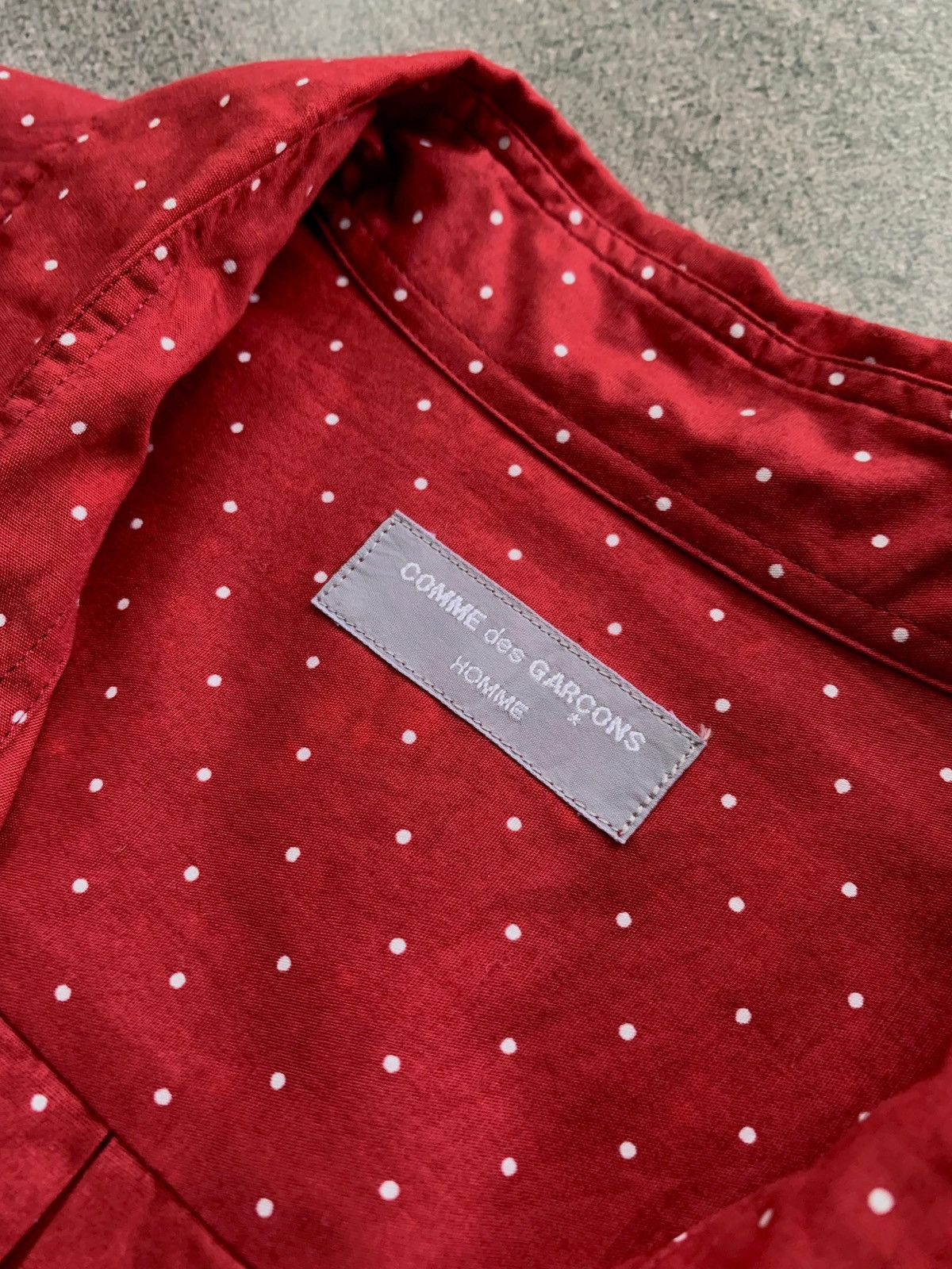 Comme des Garcons Homme 90s Mini Polkadot Shirt Size US M / EU 48-50 / 2 - 6 Thumbnail