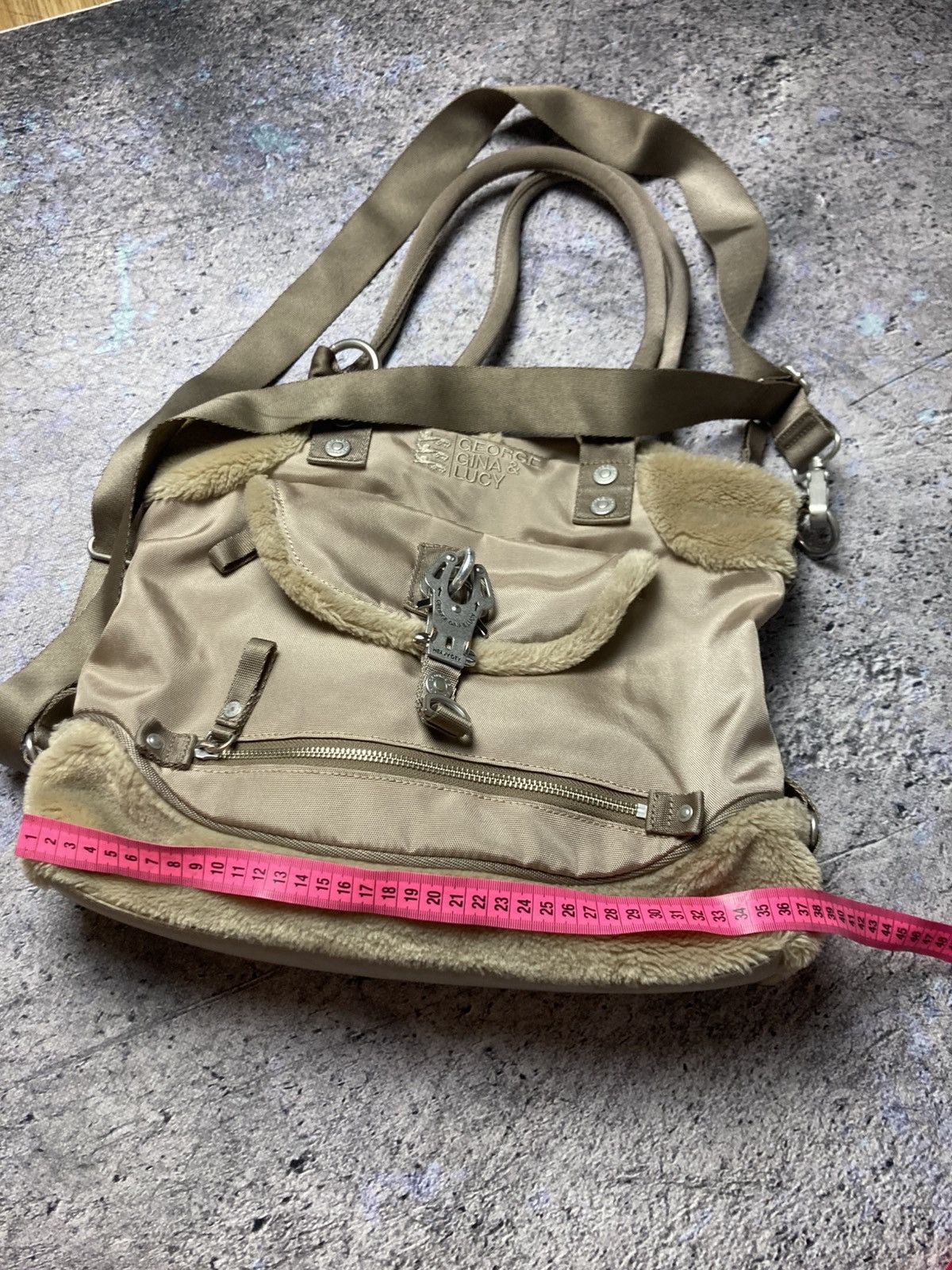 George Gina & Lucy × Vintage Bag George Gina & Lucy Chic Snake Vintage Avant Garde Rap Size ONE SIZE - 14 Thumbnail