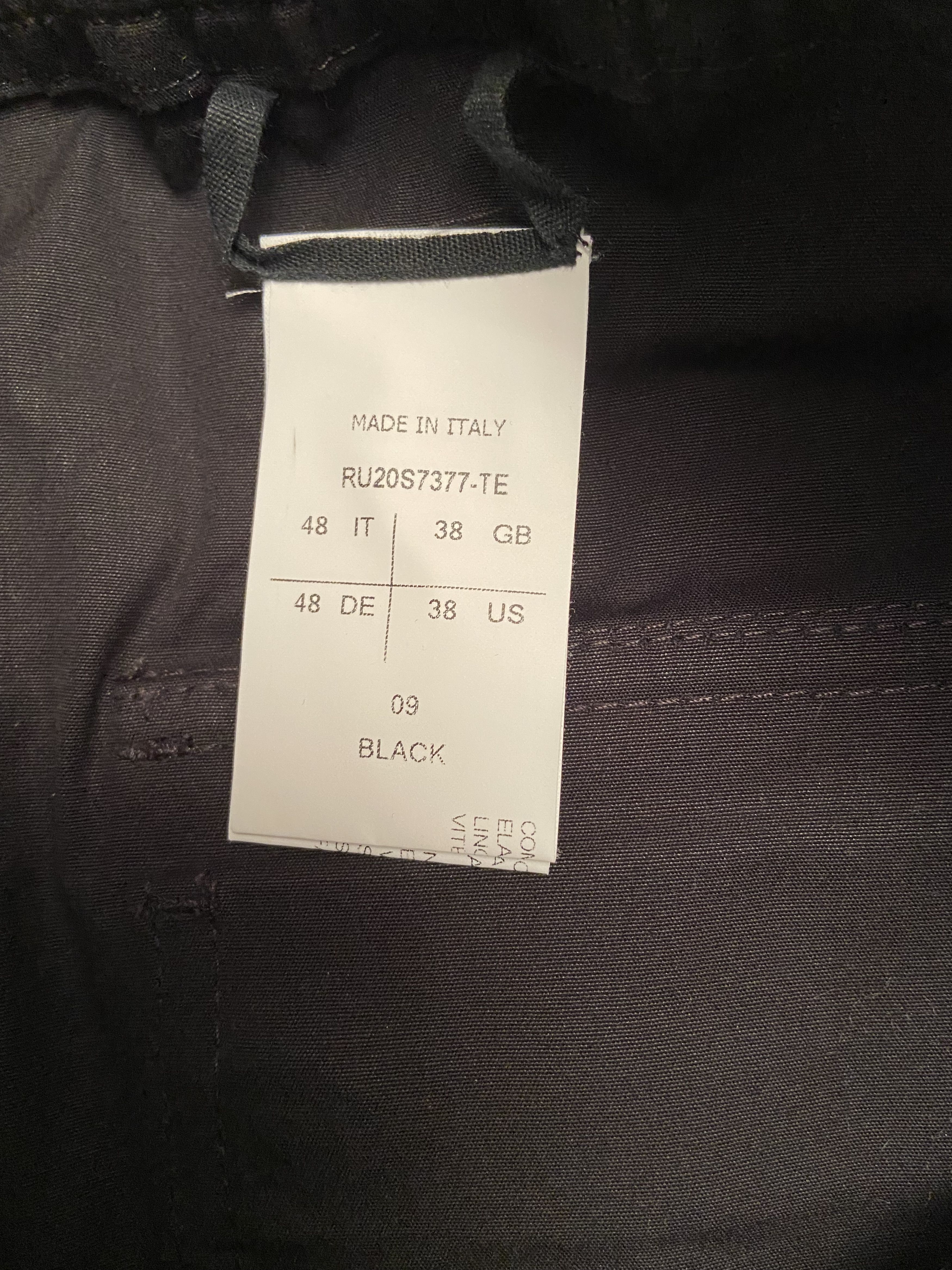 Rick Owens NEW WITH TAG Bauhaus Cargo Pants sz.48 Size US 32 / EU 48 - 8 Thumbnail
