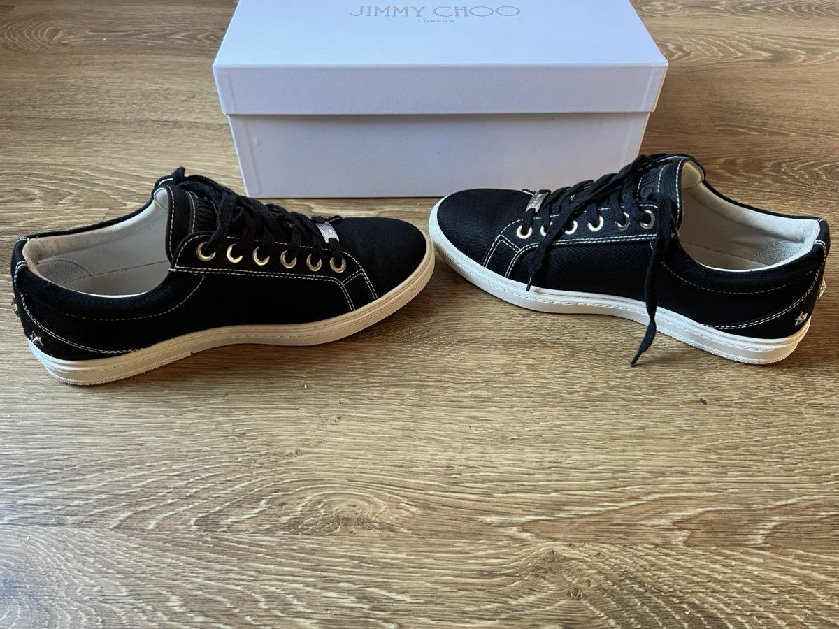 Jimmy Choo Jimmy Choo Canvas Sneakers Size US 9 / EU 42 - 6 Thumbnail