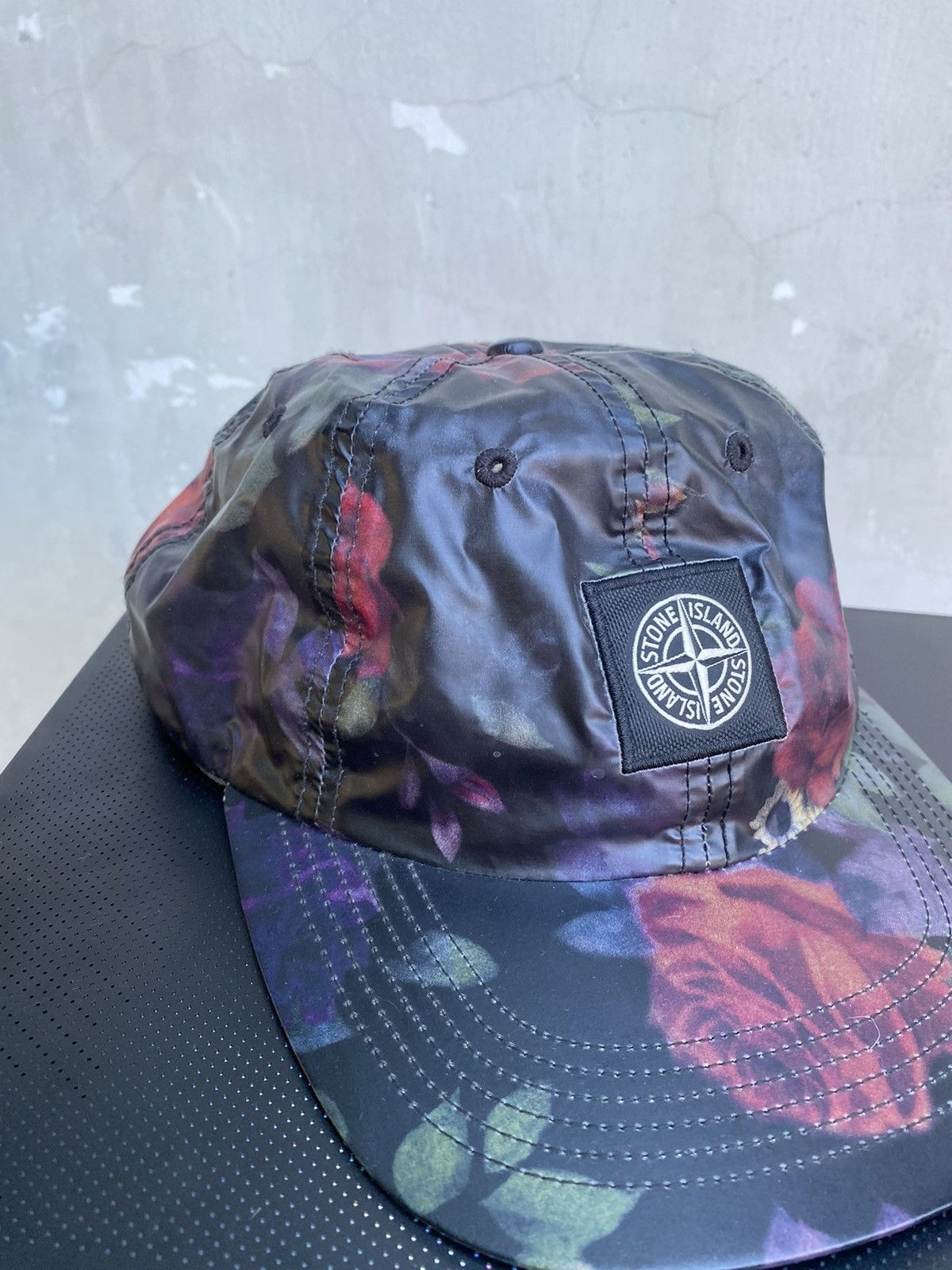 Stone Island × Supreme Stone Island X Supreme Floral Cap OS Size ONE SIZE - 3 Thumbnail