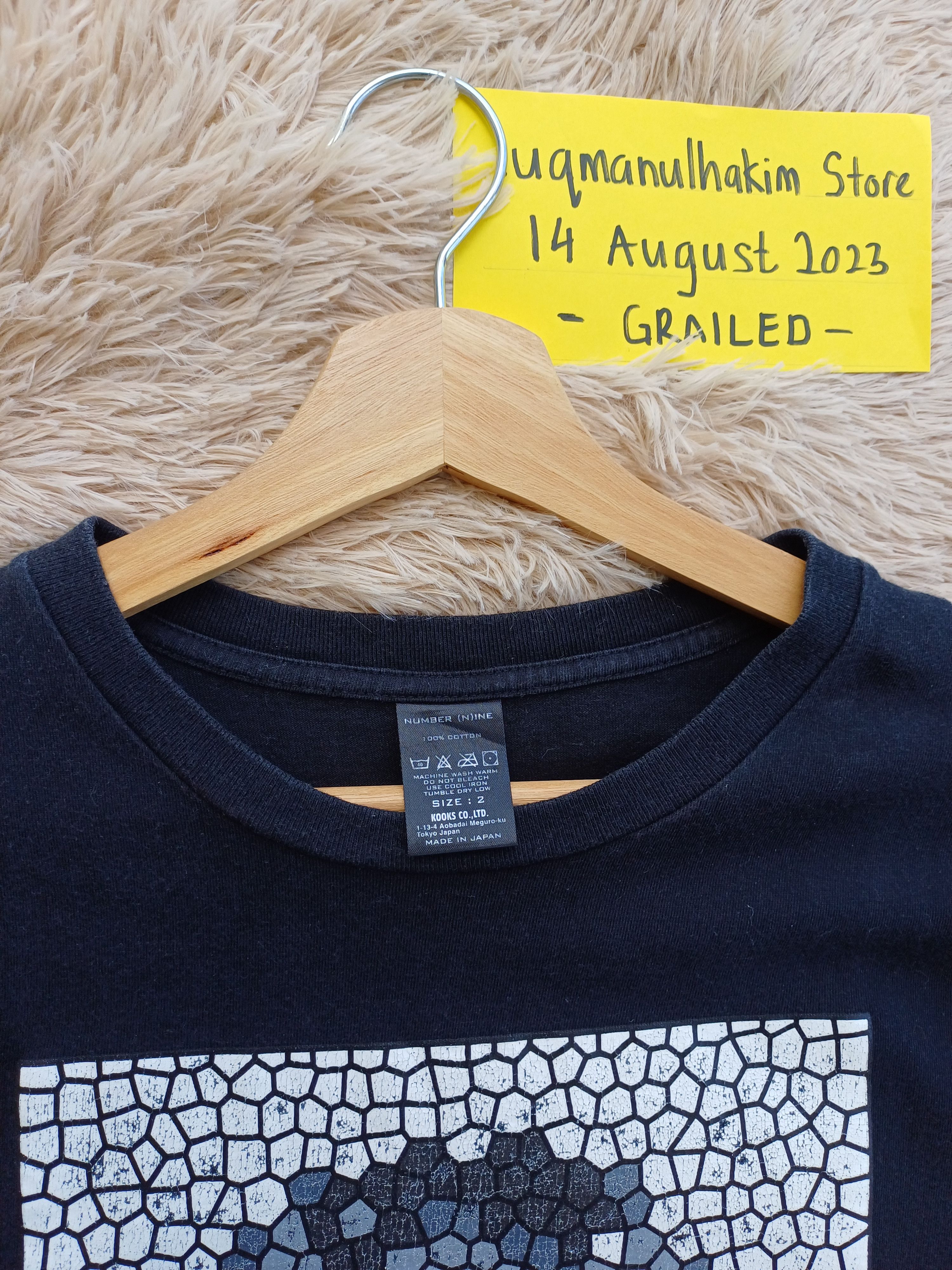 Number (N)ine Rare Number Nine Kurt Cobain Mosaic Tshirt Size US M / EU 48-50 / 2 - 8 Thumbnail