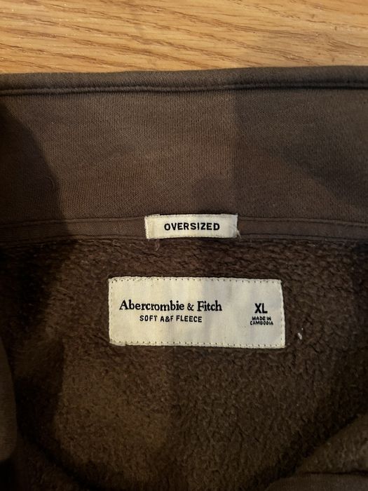 Abercrombie & Fitch Baggy Quarter zip | Grailed