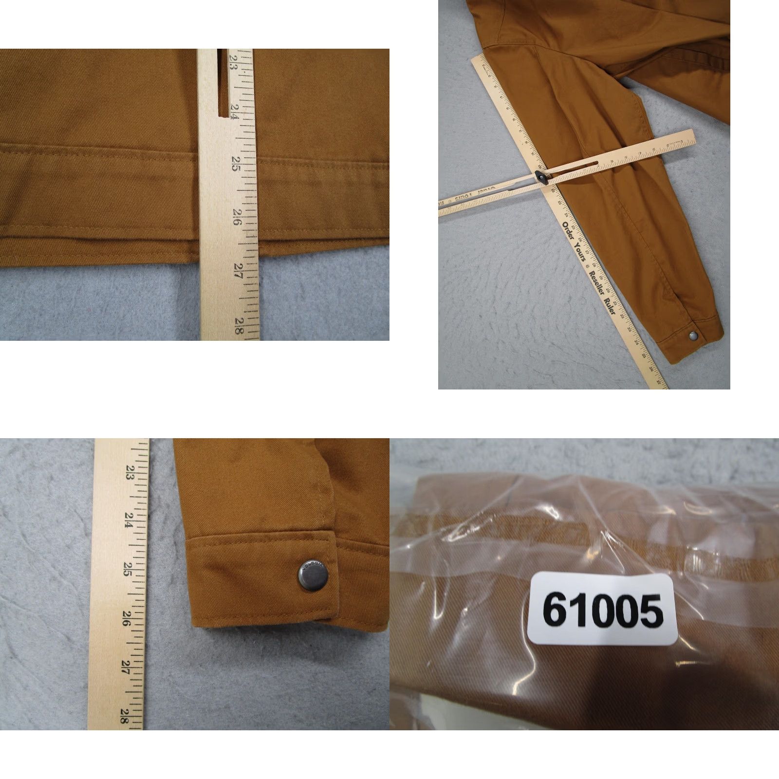 Volcom VINTAGE Volcom Jacket Mens L Brown Canvas Zip Lined Windbreaker Logo Size US L / EU 52-54 / 3 - 8 Thumbnail