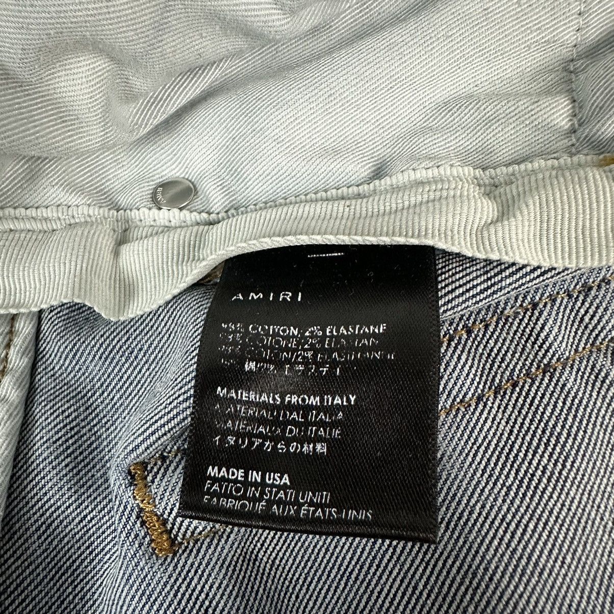 Amiri Amiri Jeans 307 Skinny Stretch Washed Denim size 34 / L #307 Size US 34 / EU 50 - 9 Thumbnail