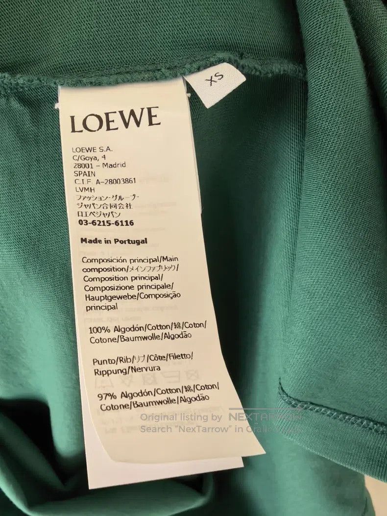 Loewe Loewe Short-sleeved top, dark green Size XS / US 0-2 / IT 36-38 - 4 Thumbnail