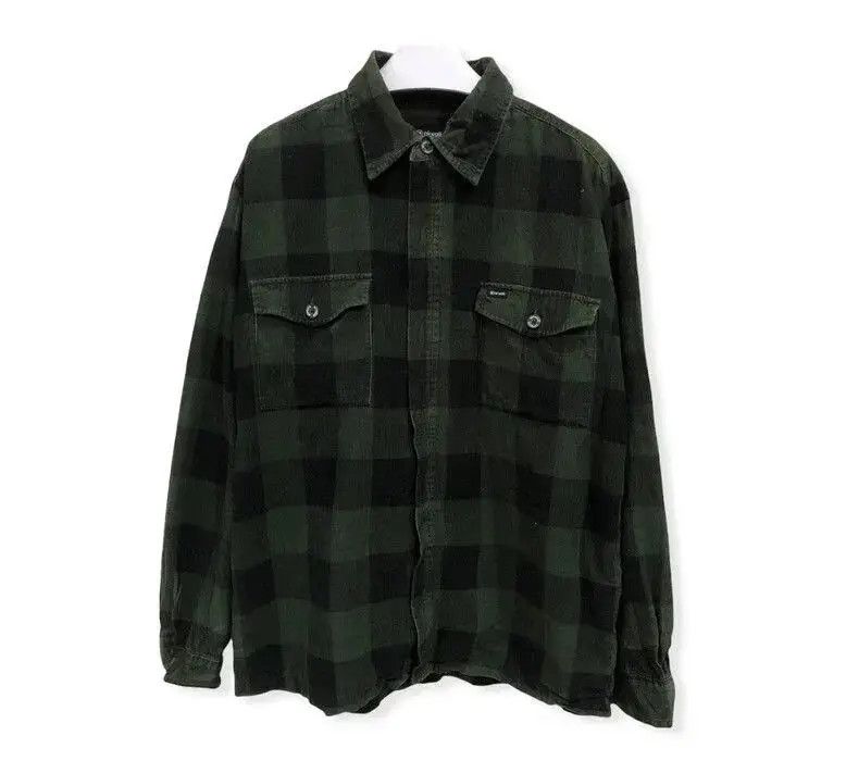 Airwalk Skateboard Plaid Tartan Flannel Shirt 👕