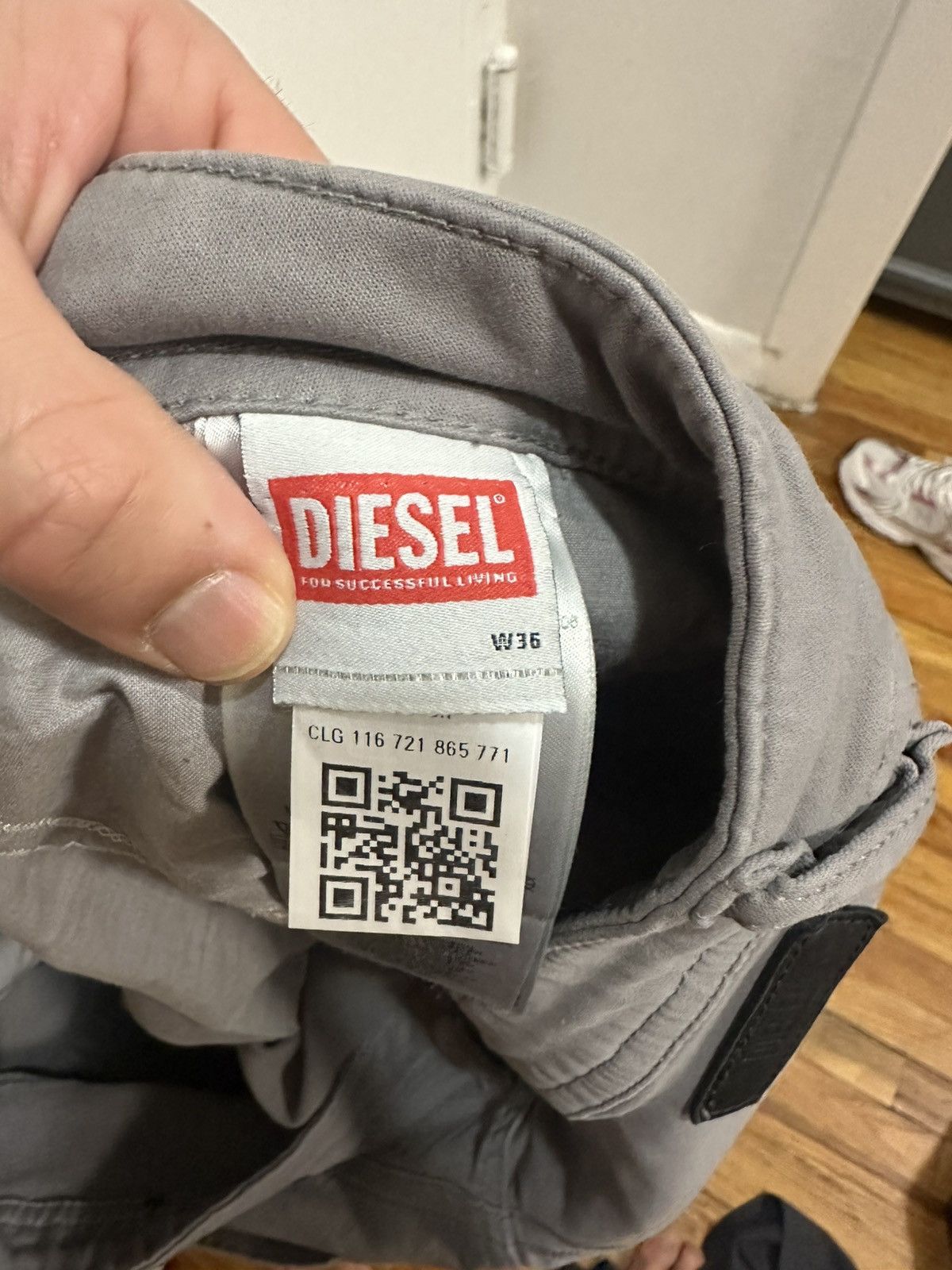 Diesel Diesel Thommer Jogg Pants Size US 36 / EU 52 - 3 Thumbnail