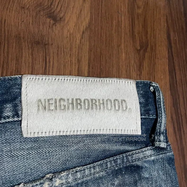 Neighborhood Neighborhood size S Washed Destroyed Cut Patch Sailor King Size US 27 - 7 Thumbnail
