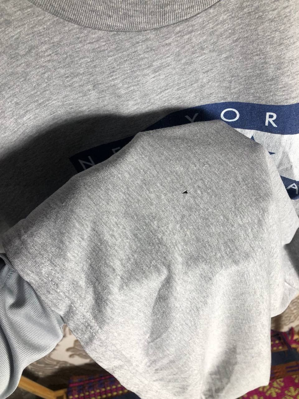 Hanes × Vintage VERY RARE HANES NEW YORK USA BIG LOGO T-SHIRT Y2K 90s RETRO Size US XL / EU 56 / 4 - 6 Thumbnail