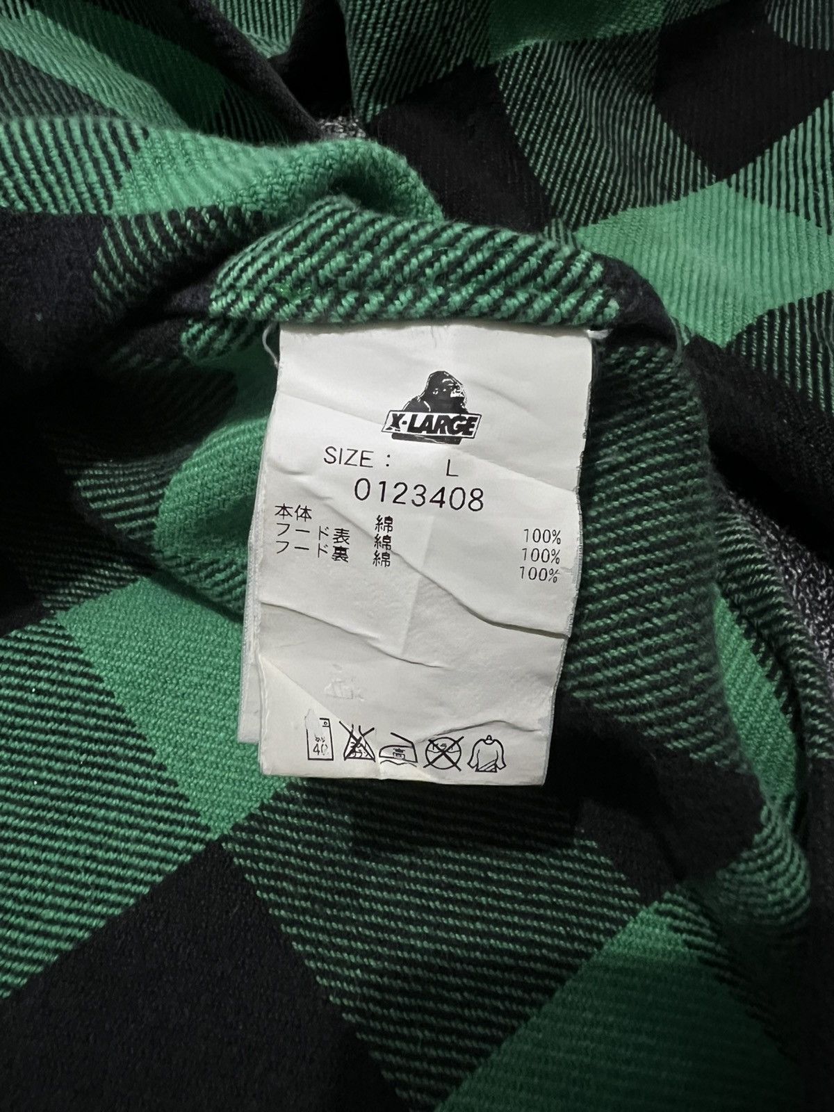 Xlarge XLarge Hooded Flannel Shirt Size US L / EU 52-54 / 3 - 10 Thumbnail